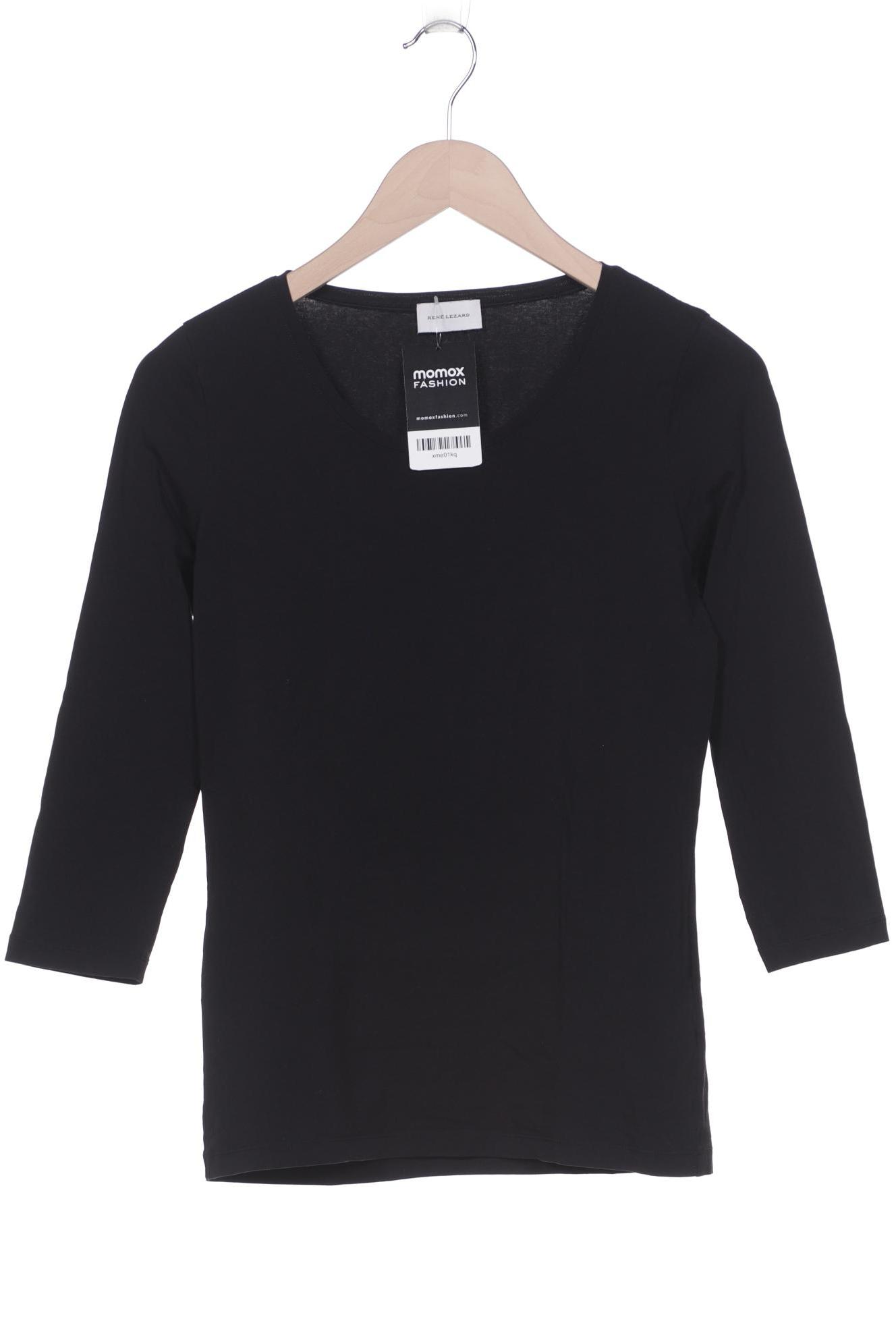 

Rene Lezard Damen Langarmshirt, schwarz, Gr. 38