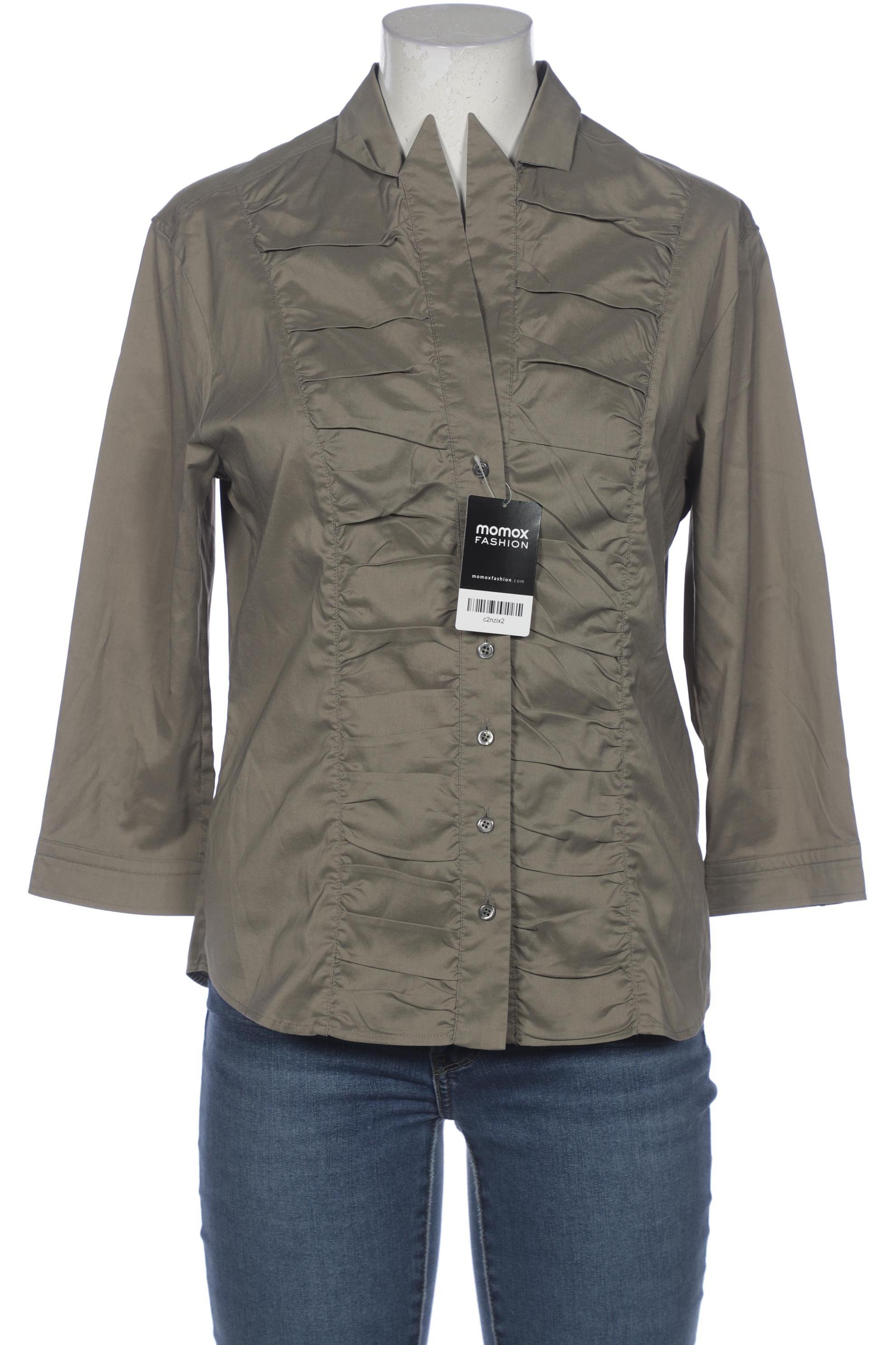 

Rene Lezard Damen Bluse, grün, Gr. 40