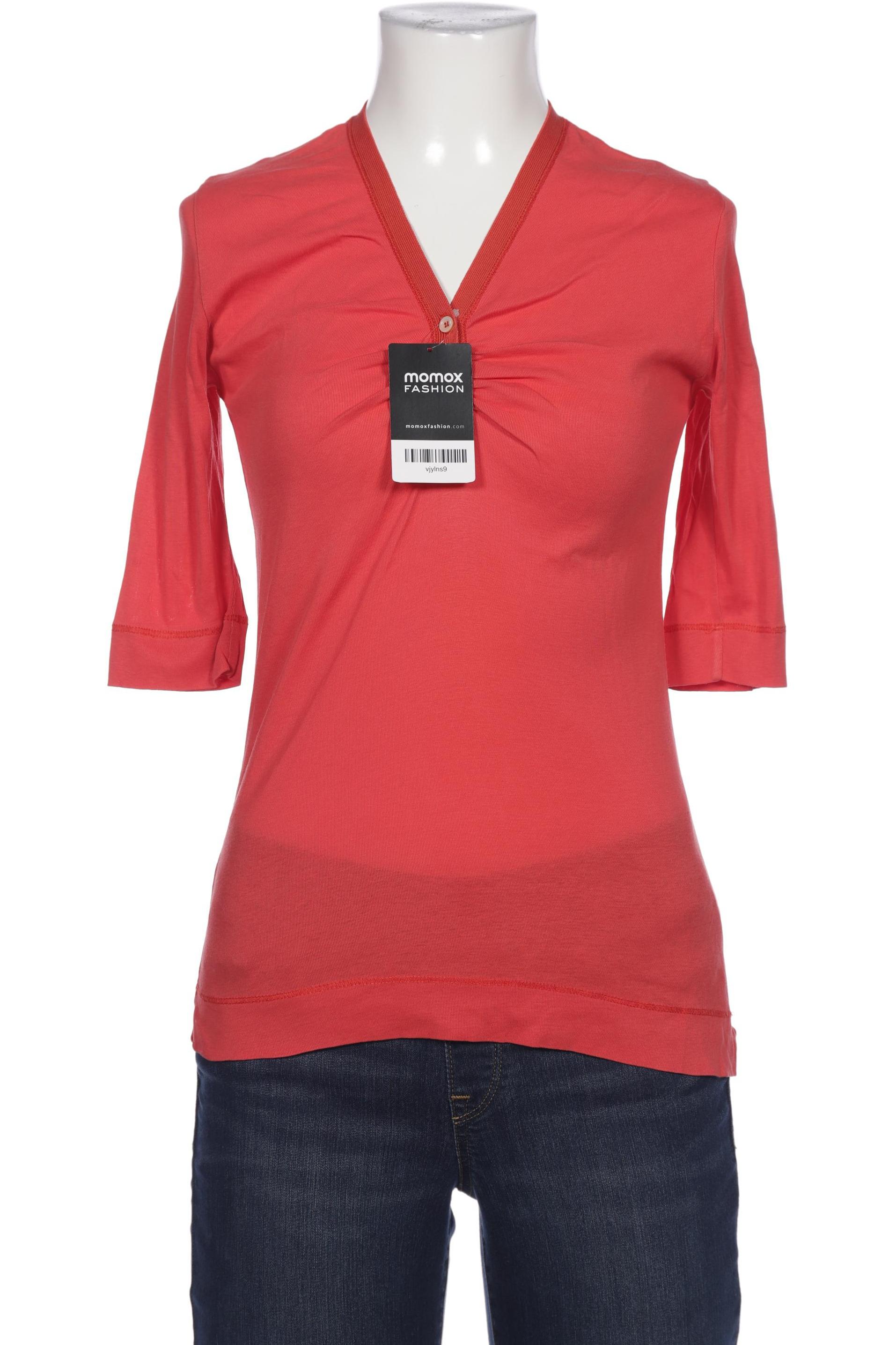 

Rene Lezard Damen Langarmshirt, rot, Gr. 36
