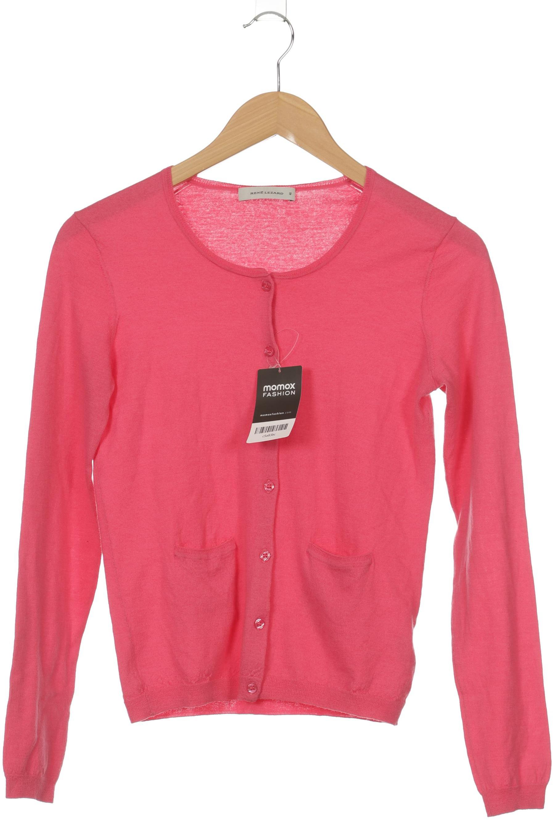 

Rene Lezard Damen Strickjacke, pink, Gr. 40