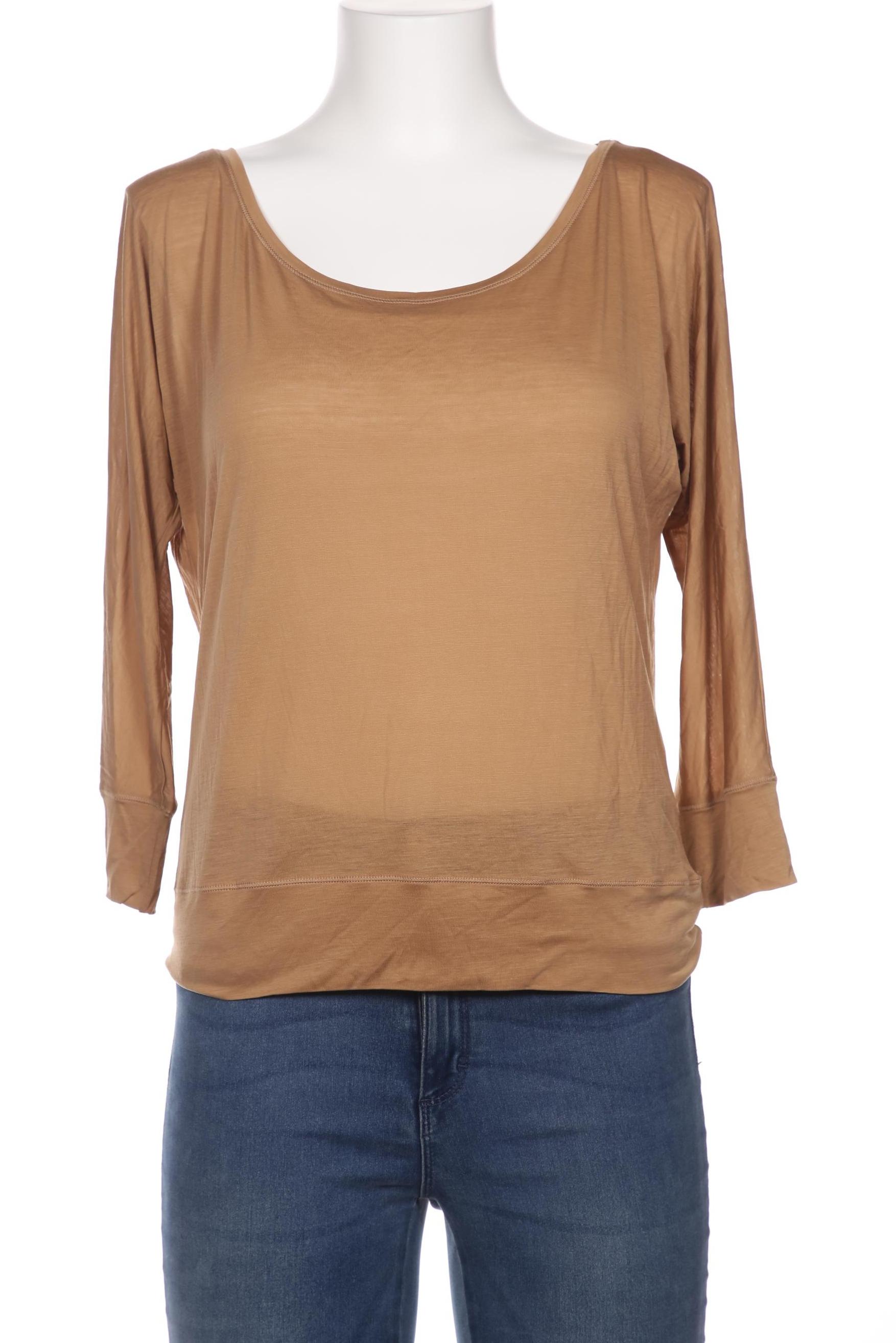 

Rene Lezard Damen Langarmshirt, beige, Gr. 38