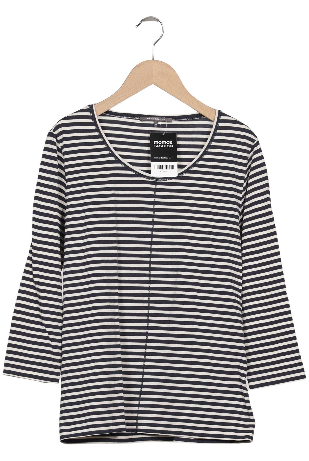 

Rene Lezard Damen Langarmshirt, marineblau, Gr. 40
