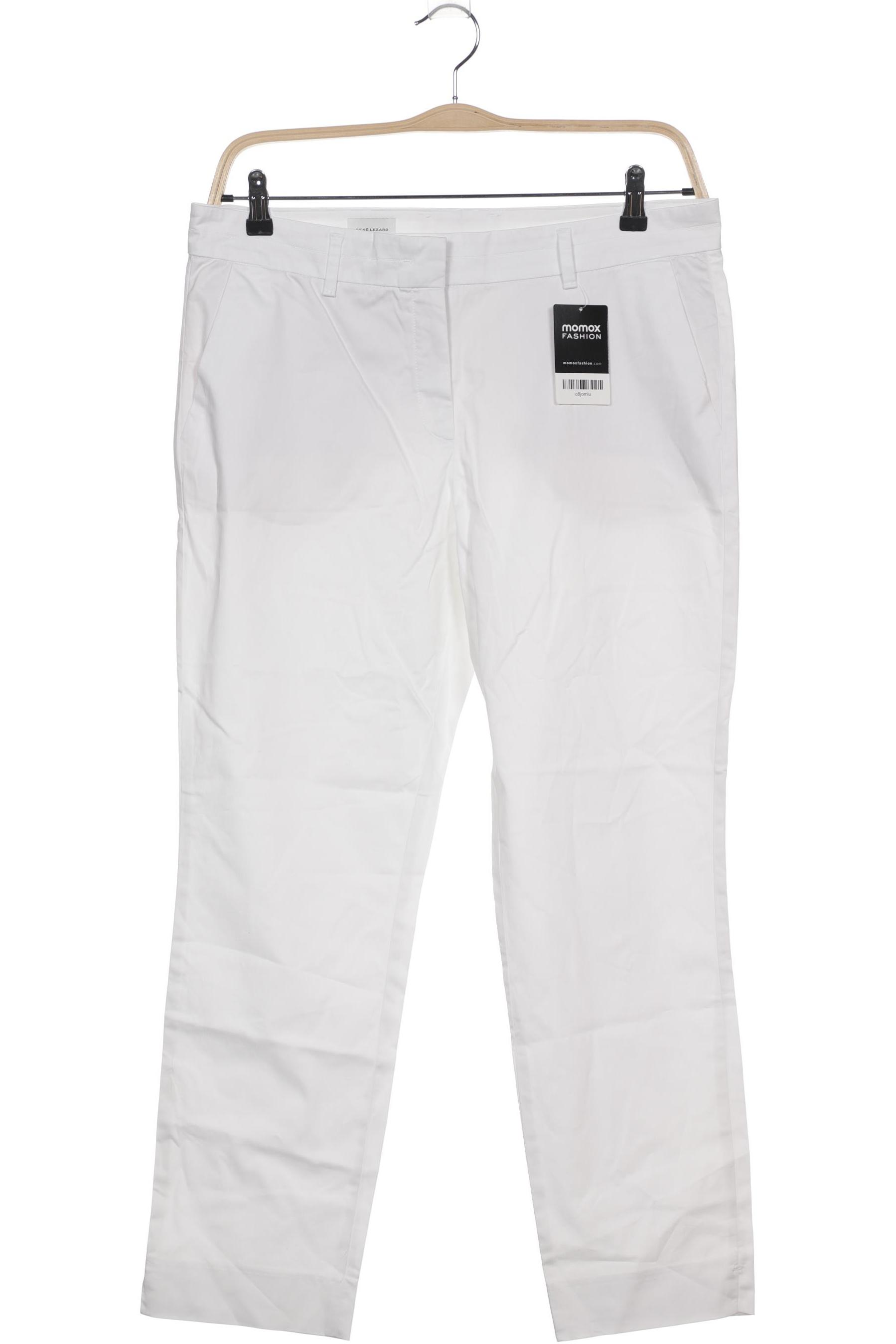 

Rene Lezard Damen Stoffhose, weiß, Gr. 42