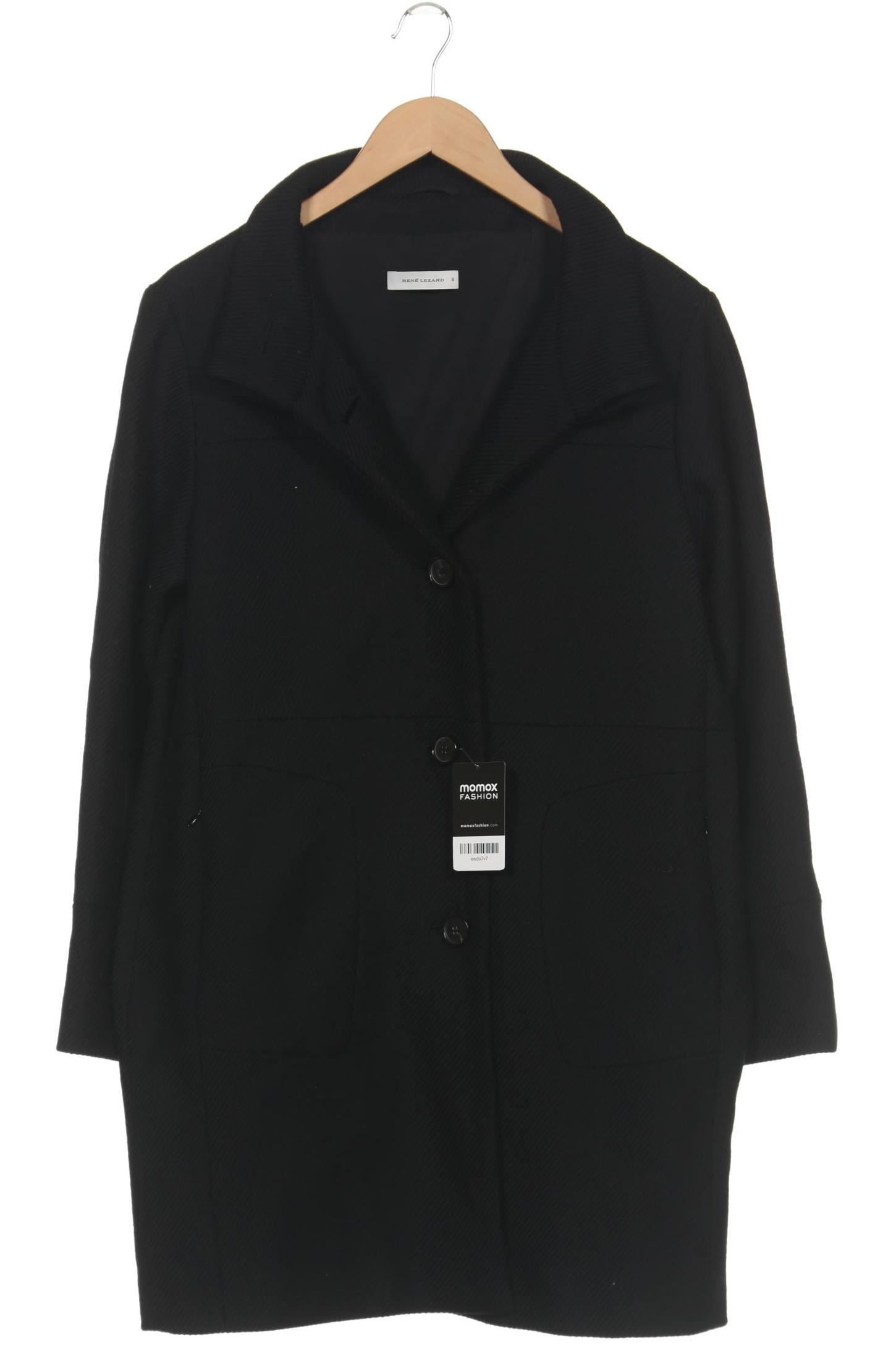 

Rene Lezard Damen Mantel, schwarz, Gr. 40