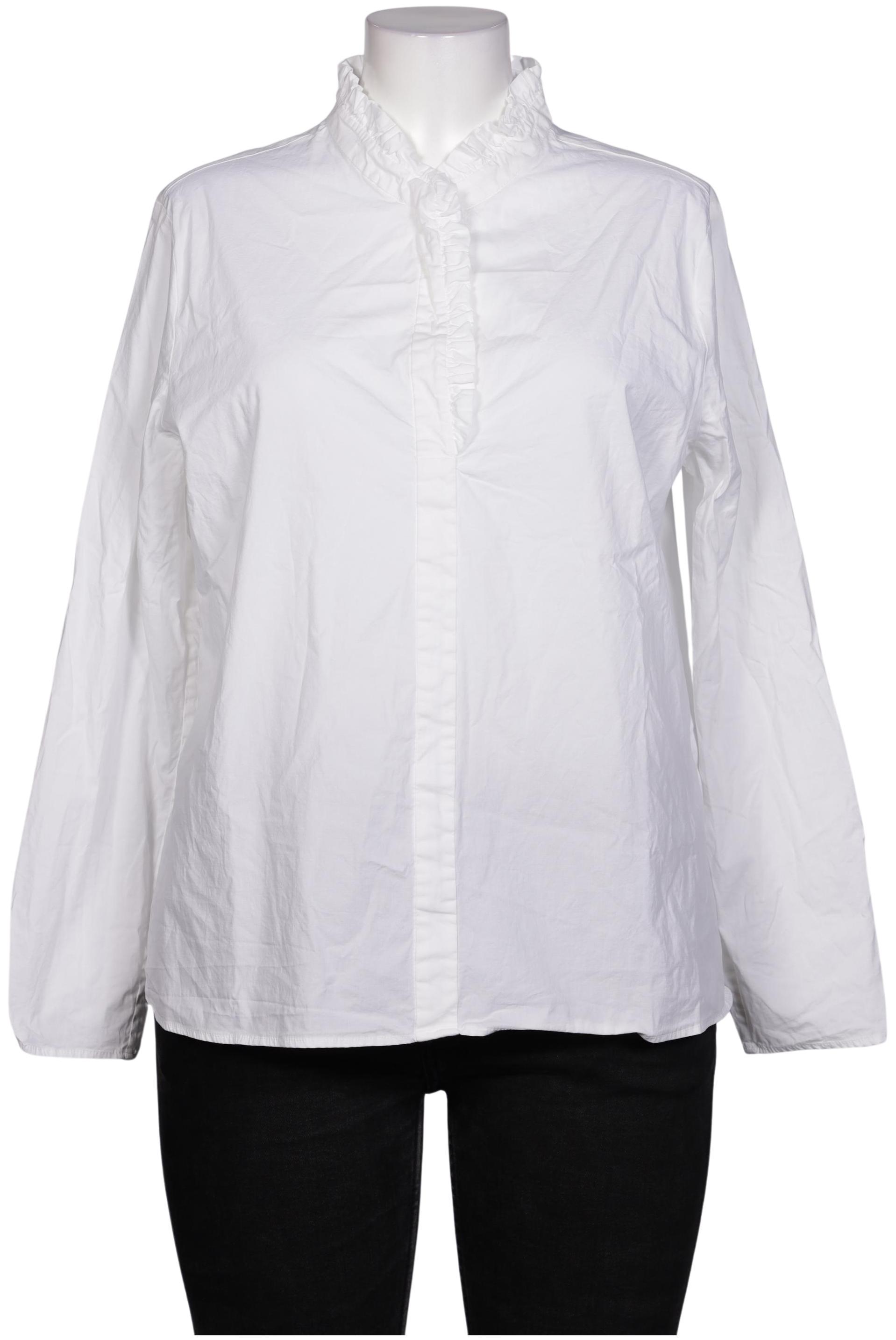 

Rene Lezard Damen Bluse, weiß, Gr. 44