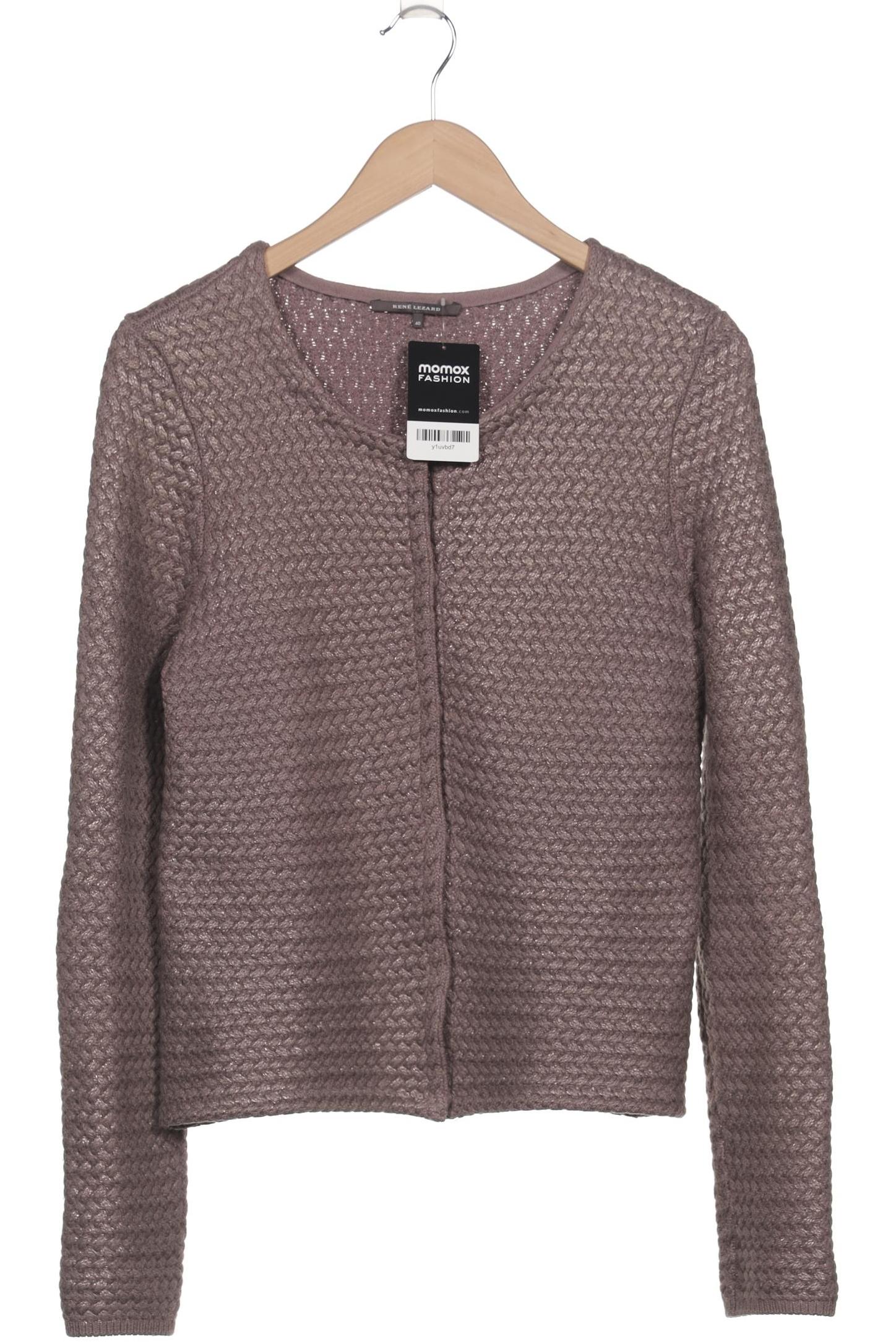 

Rene Lezard Damen Strickjacke, flieder, Gr. 40