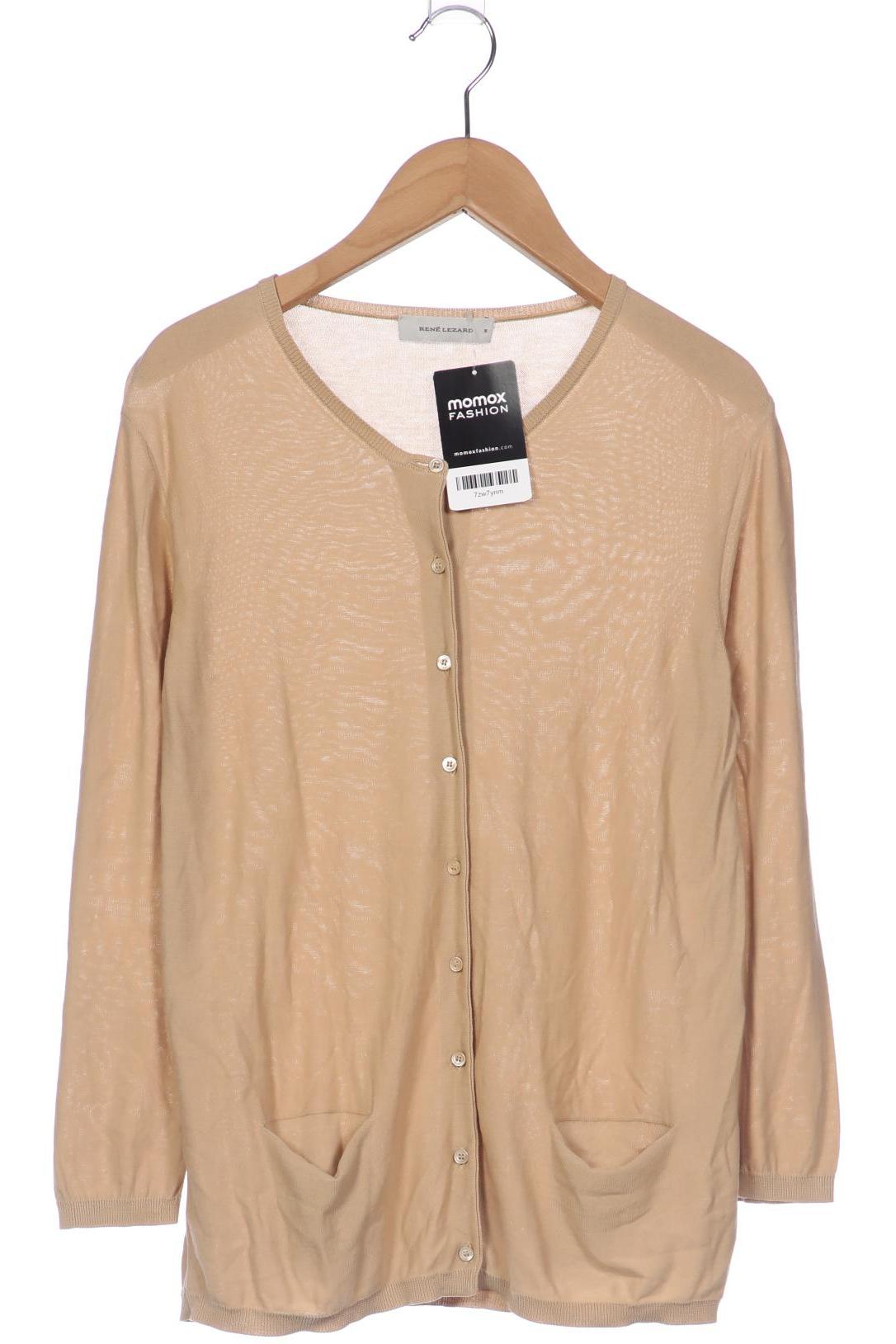 

Rene Lezard Damen Strickjacke, beige, Gr. 38