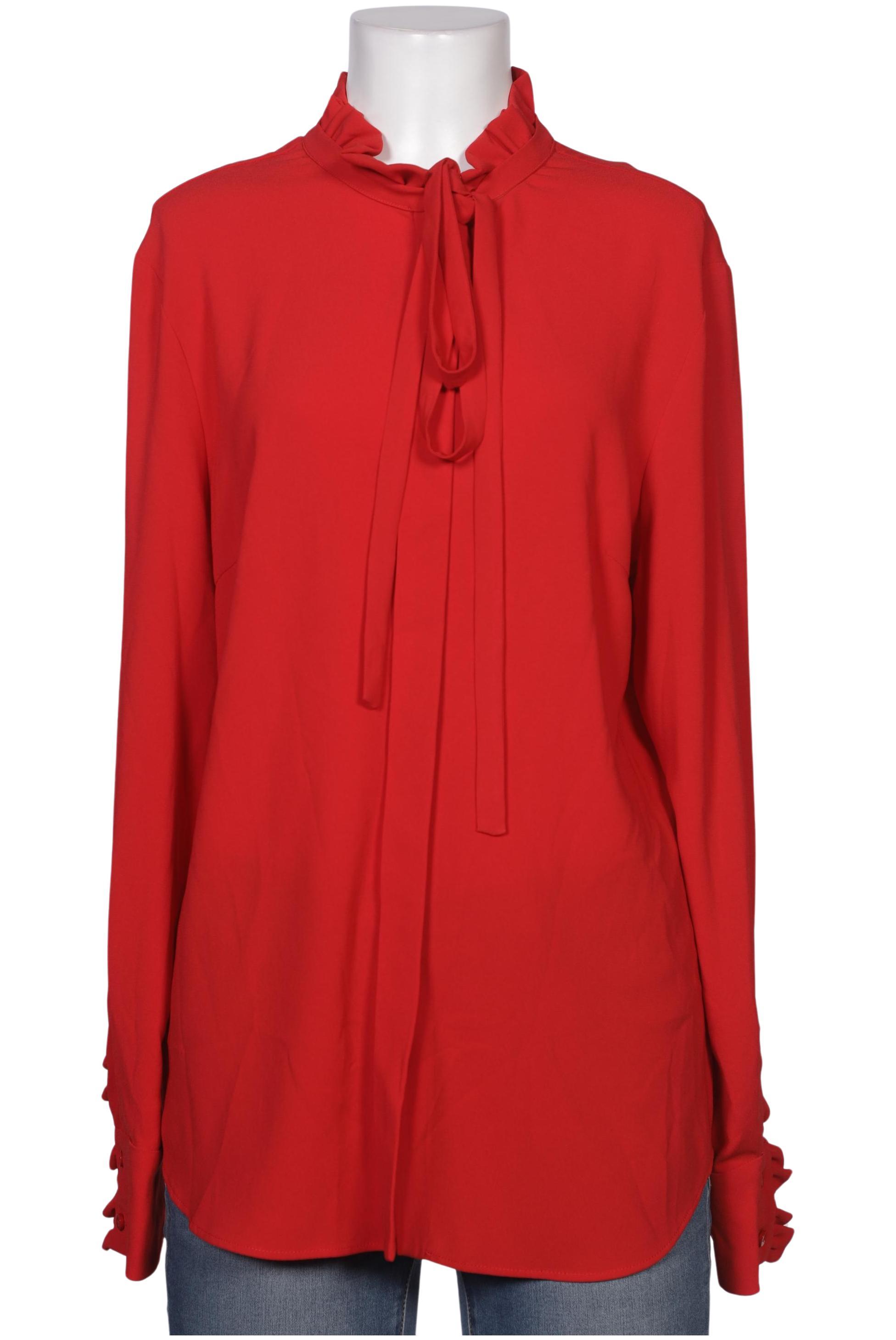 

Rene Lezard Damen Bluse, rot, Gr. 40