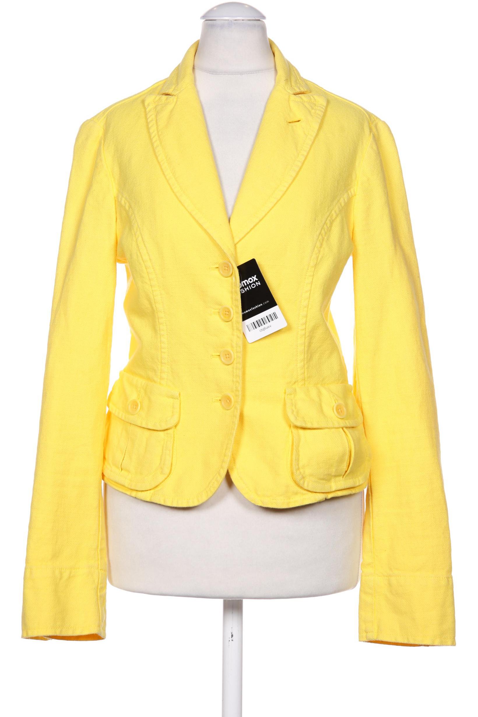 

Rene Lezard Damen Blazer, gelb, Gr. 34