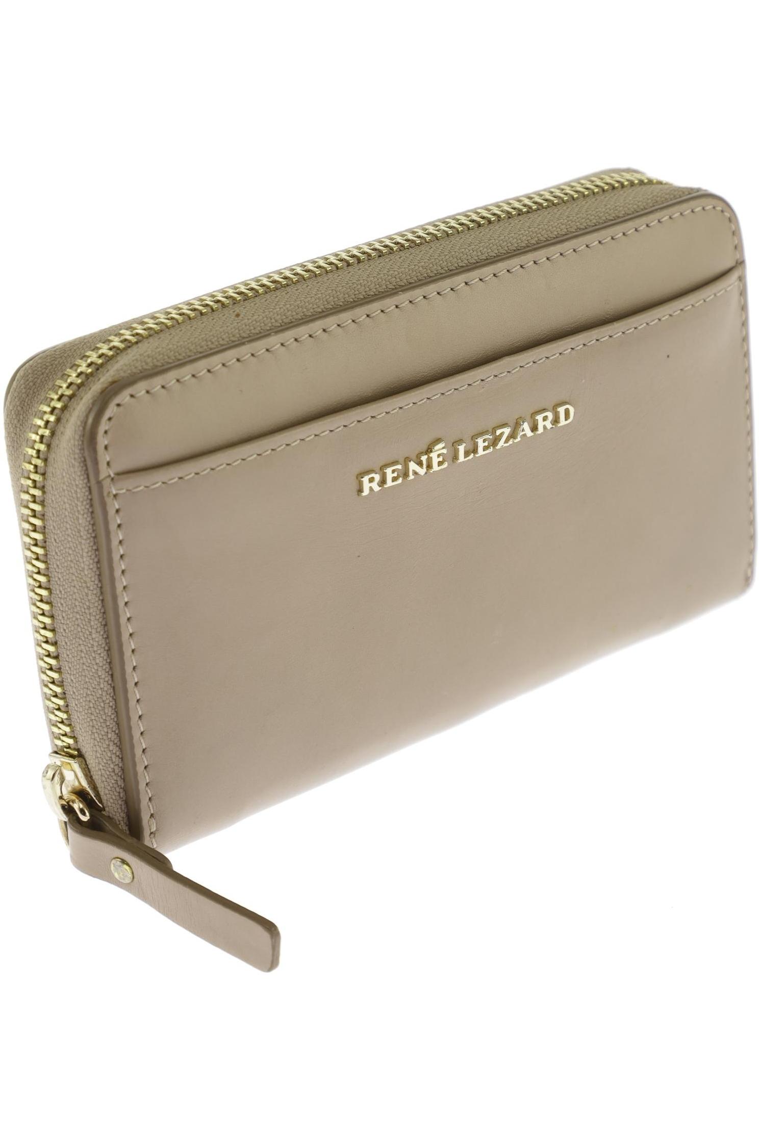 

Rene Lezard Damen Portemonnaie, beige, Gr.