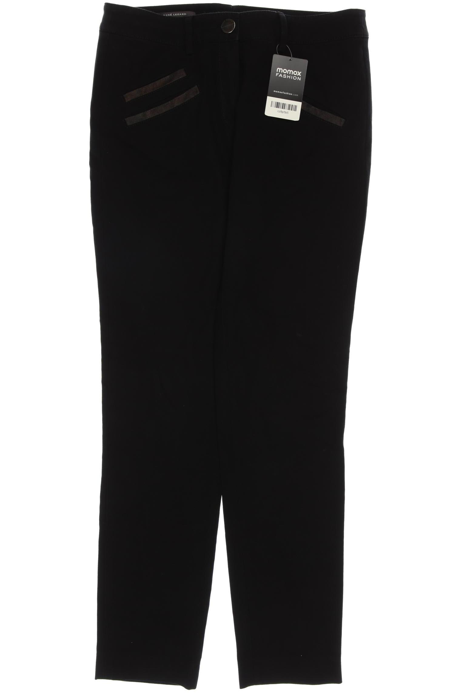 

Rene Lezard Damen Stoffhose, schwarz