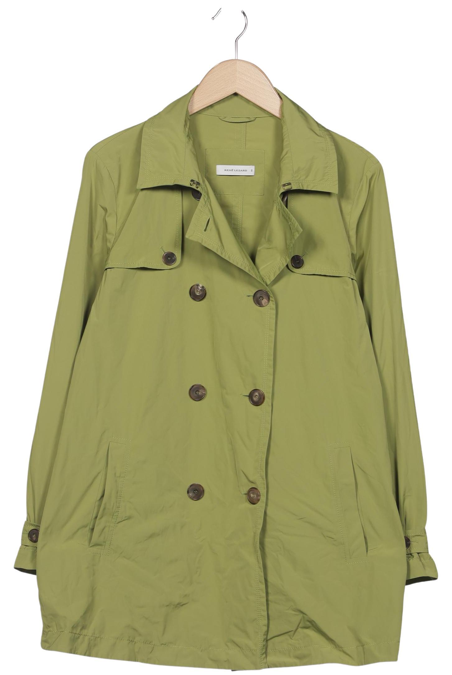 

Rene Lezard Damen Mantel, grün, Gr. 40