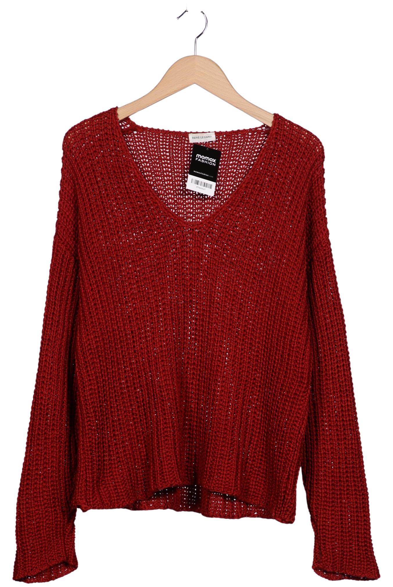 

Rene Lezard Damen Pullover, rot, Gr. 42