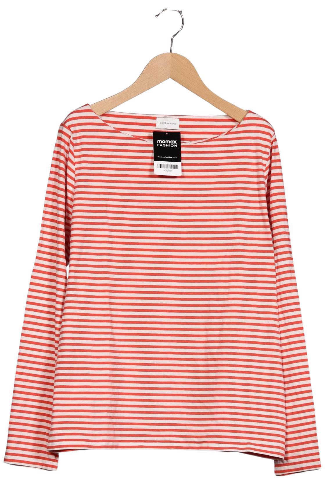 

Rene Lezard Damen Langarmshirt, rot, Gr. 42