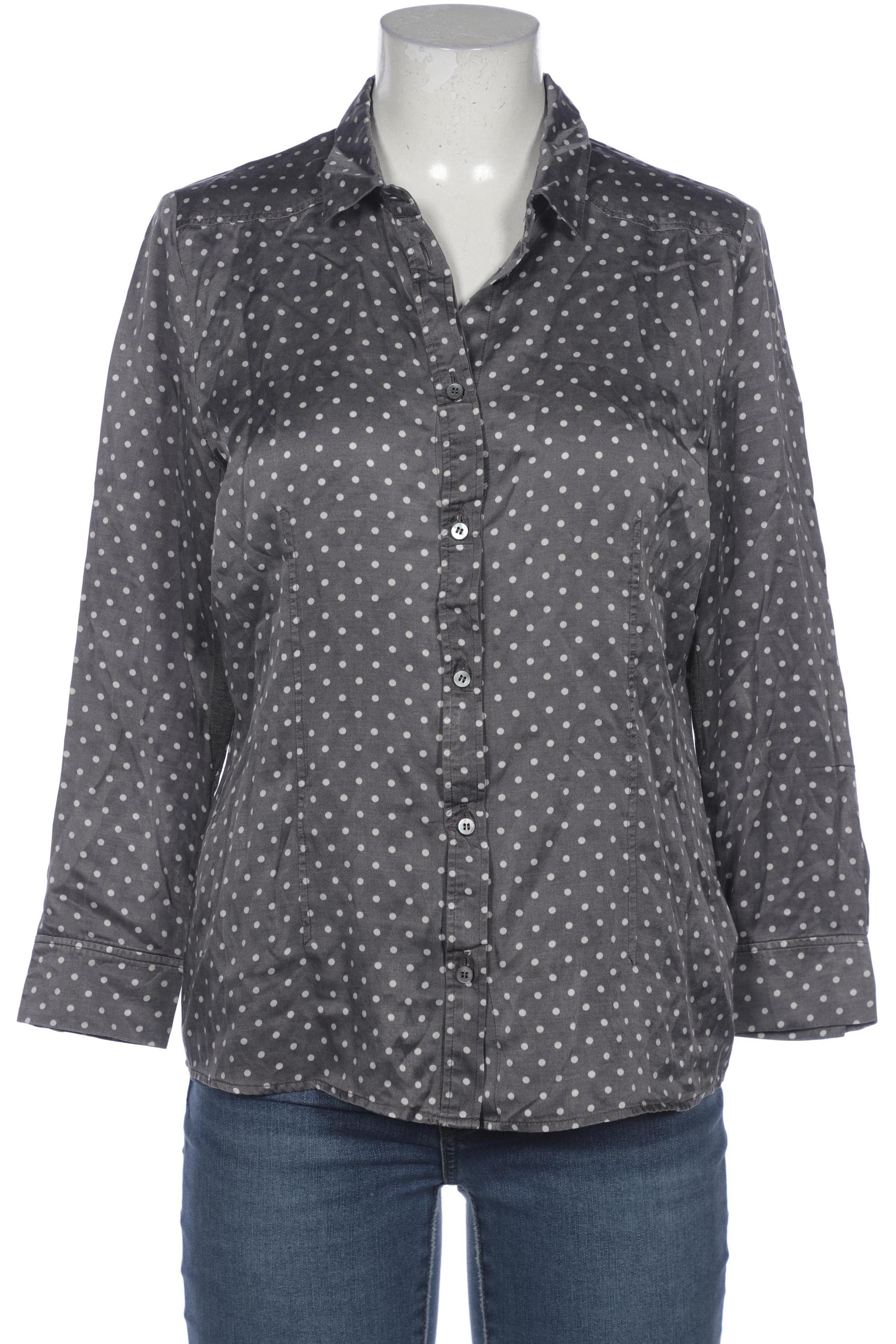 

Rene Lezard Damen Bluse, grau, Gr. 40