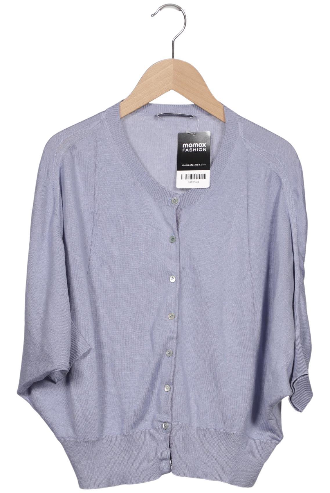 

Rene Lezard Damen Strickjacke, blau, Gr. 38