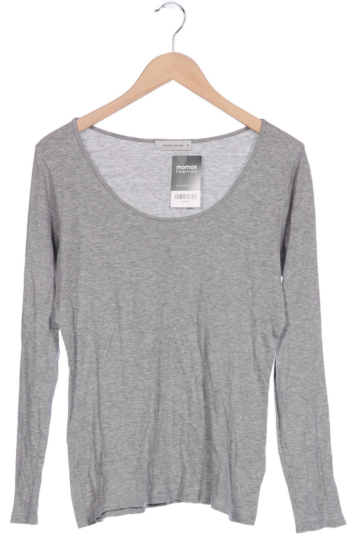 

Rene Lezard Damen Langarmshirt, grau, Gr. 42