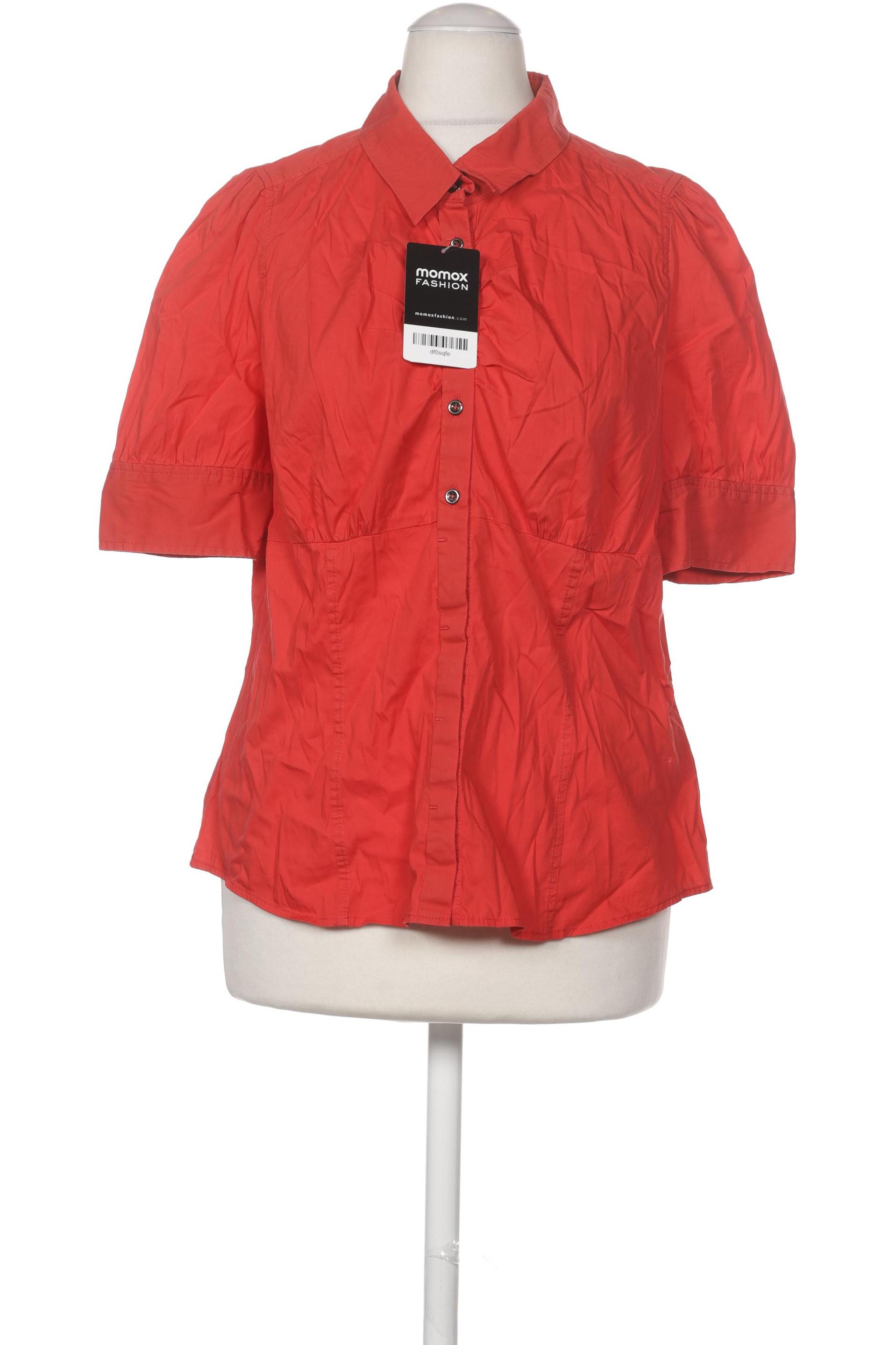 

Rene Lezard Damen Bluse, rot, Gr. 38