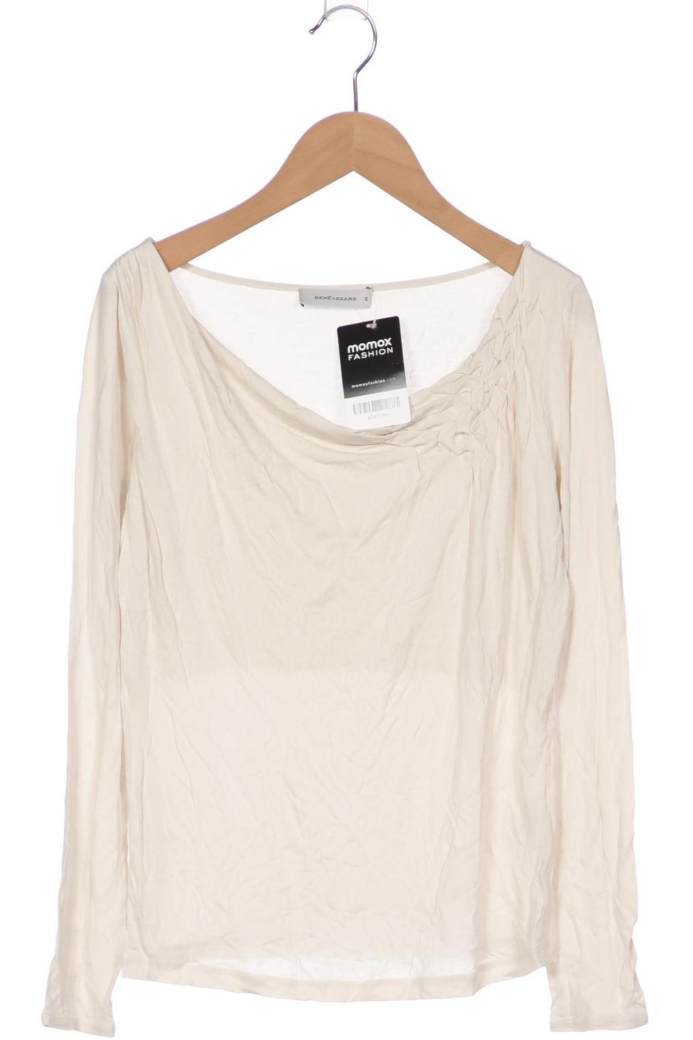 

Rene Lezard Damen Langarmshirt, cremeweiß, Gr. 34