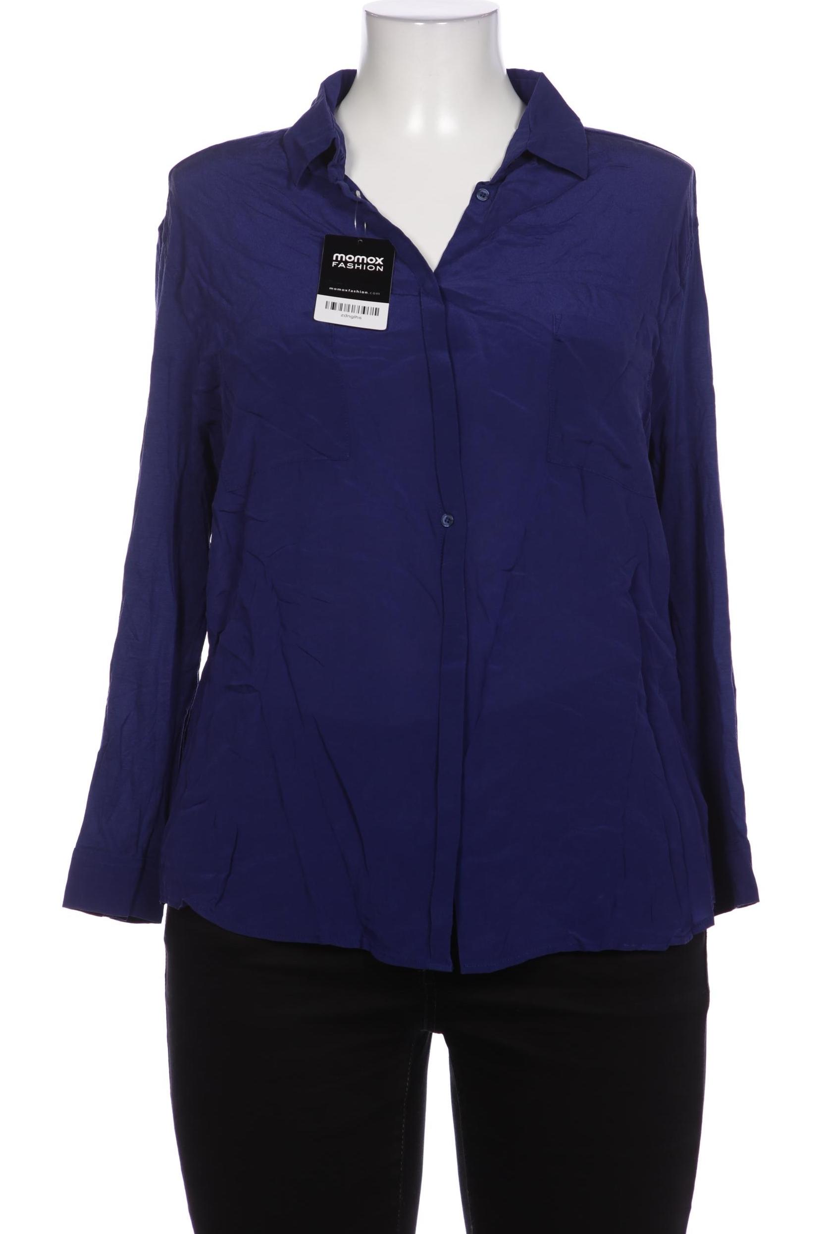 

Rene Lezard Damen Bluse, marineblau, Gr. 44