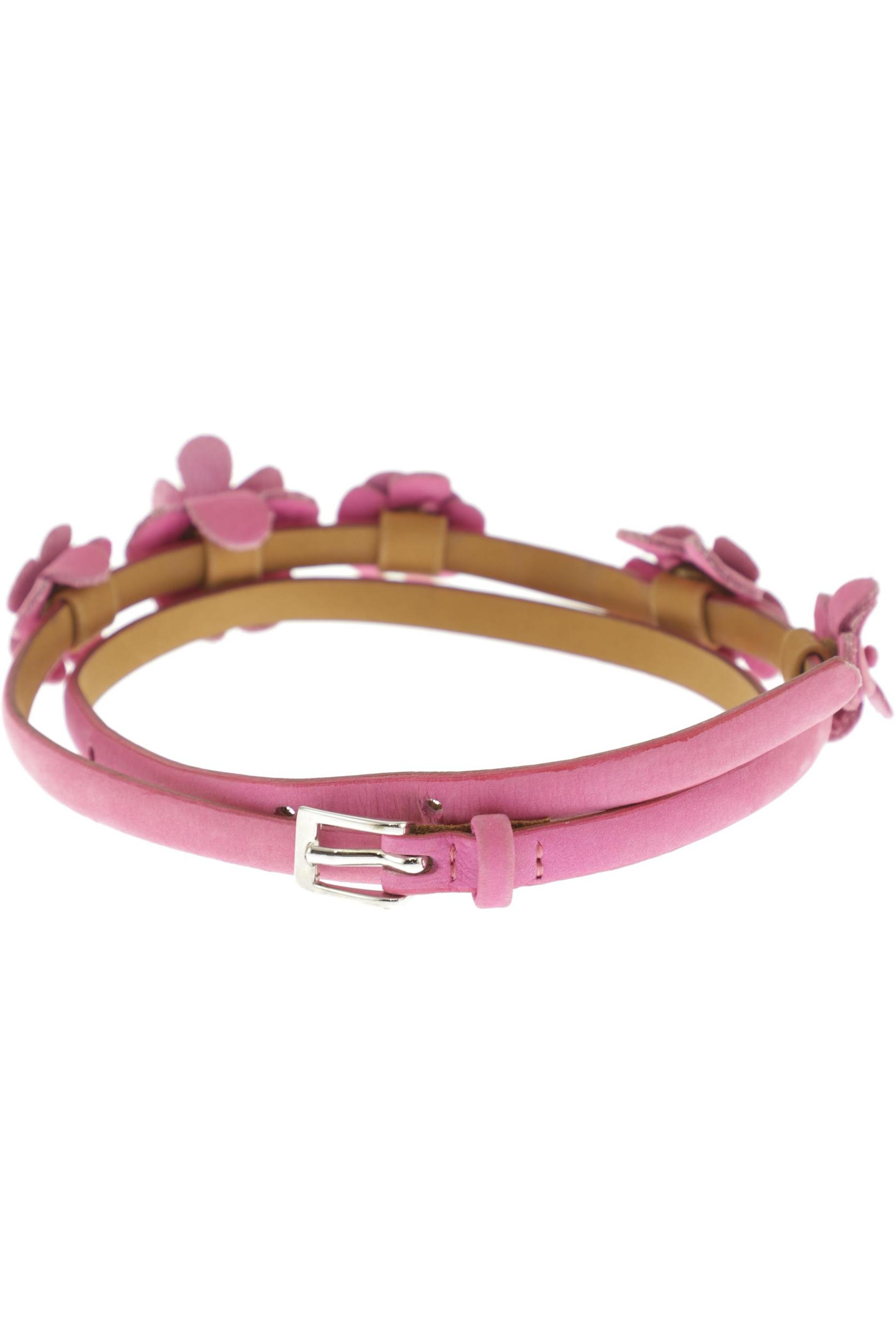 

Rene Lezard Damen Gürtel, pink, Gr. 75
