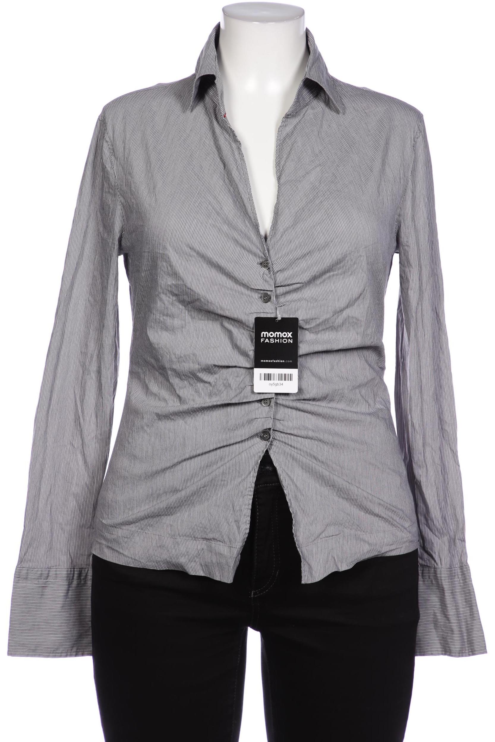 

Rene Lezard Damen Bluse, grau, Gr. 42
