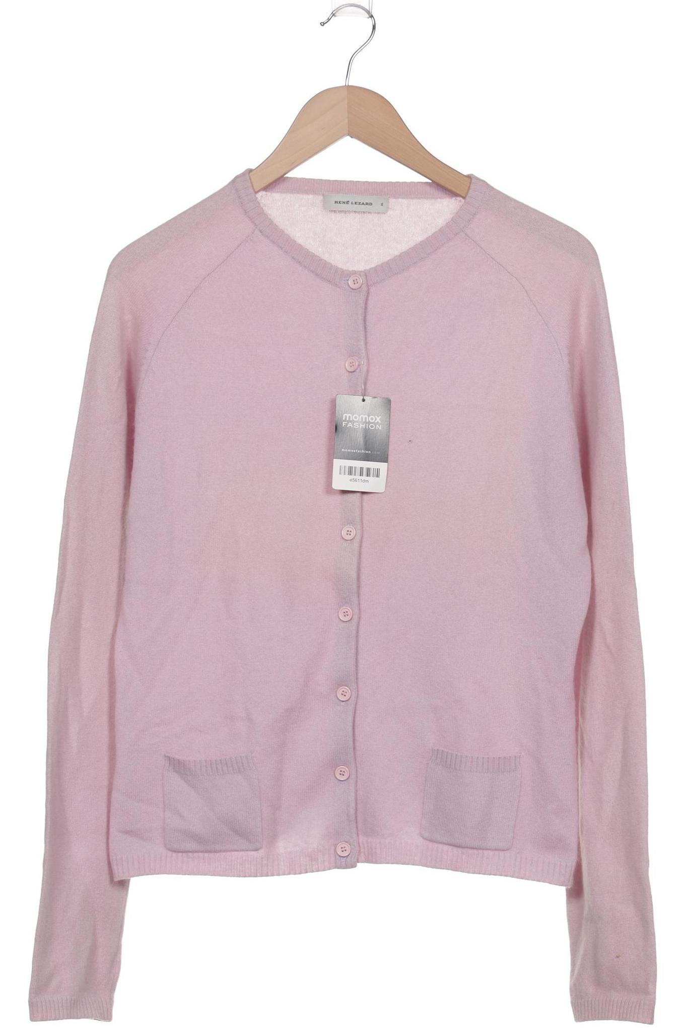 

Rene Lezard Damen Strickjacke, pink, Gr. 44