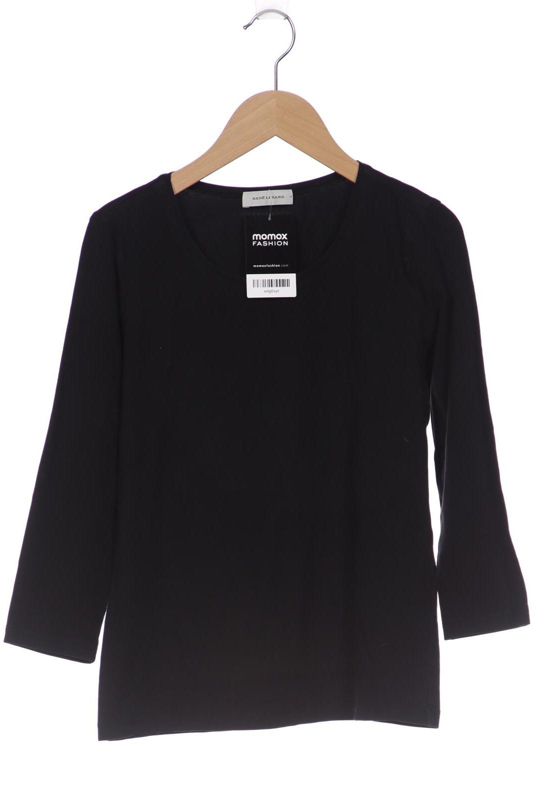 

Rene Lezard Damen Langarmshirt, schwarz