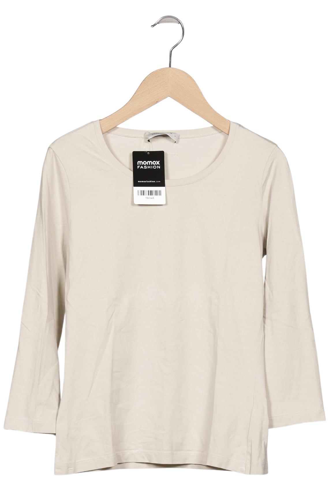 

Rene Lezard Damen Langarmshirt, beige, Gr. 36