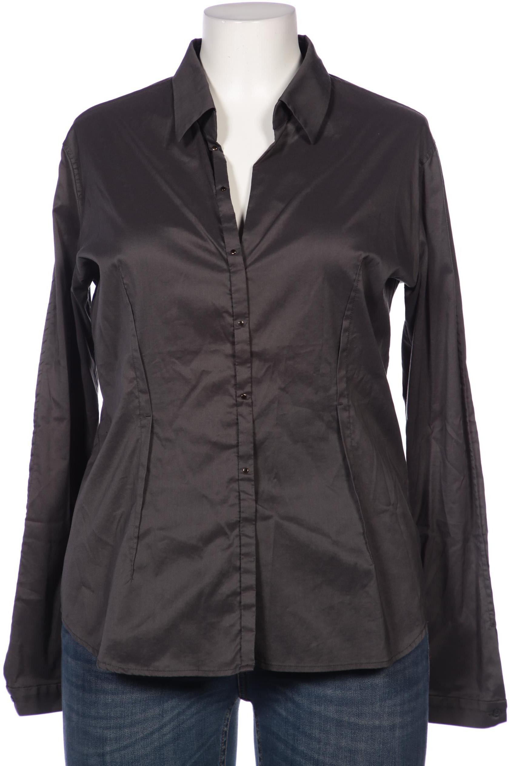 

Rene Lezard Damen Bluse, grau, Gr. 42