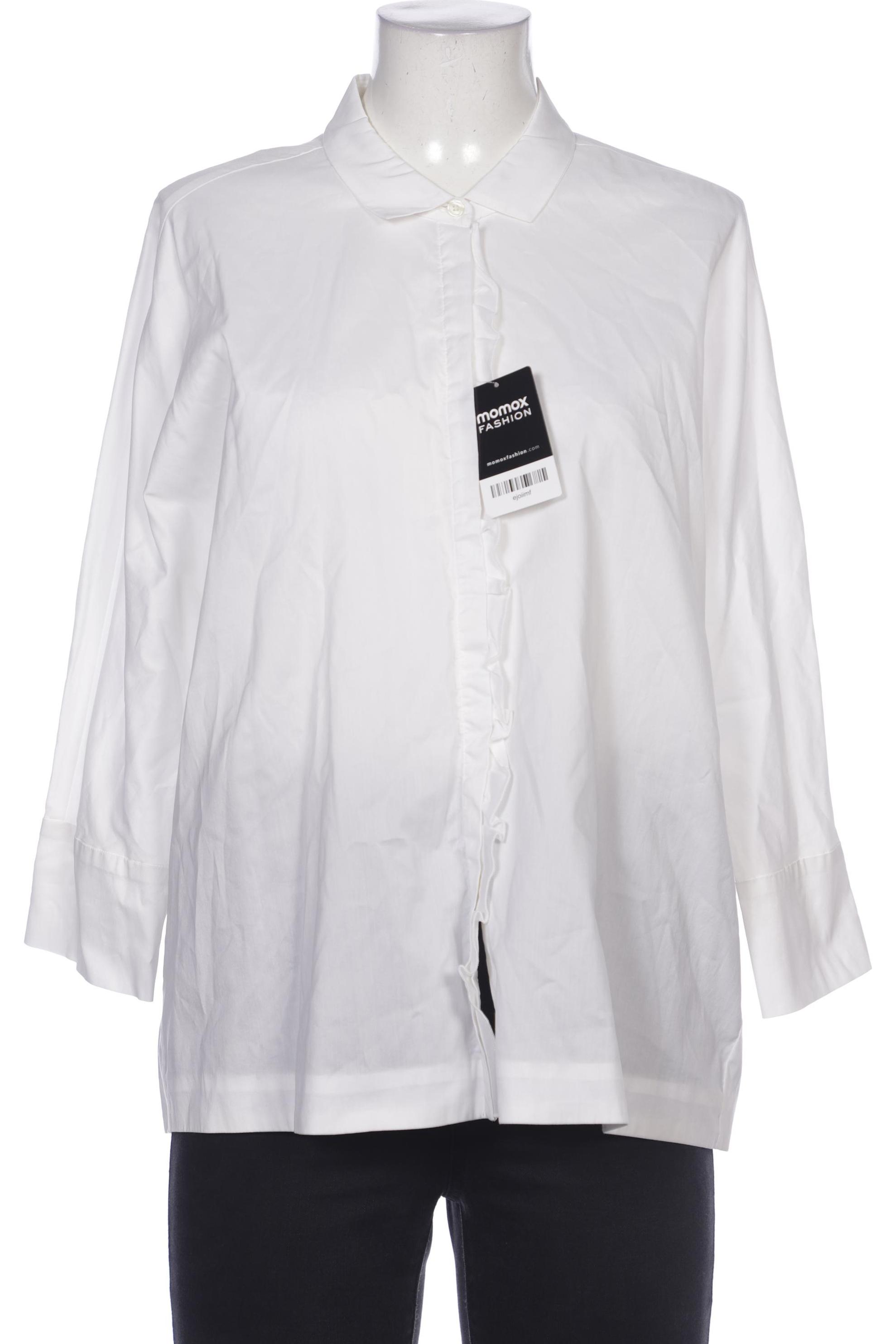 

Rene Lezard Damen Bluse, weiß, Gr. 42