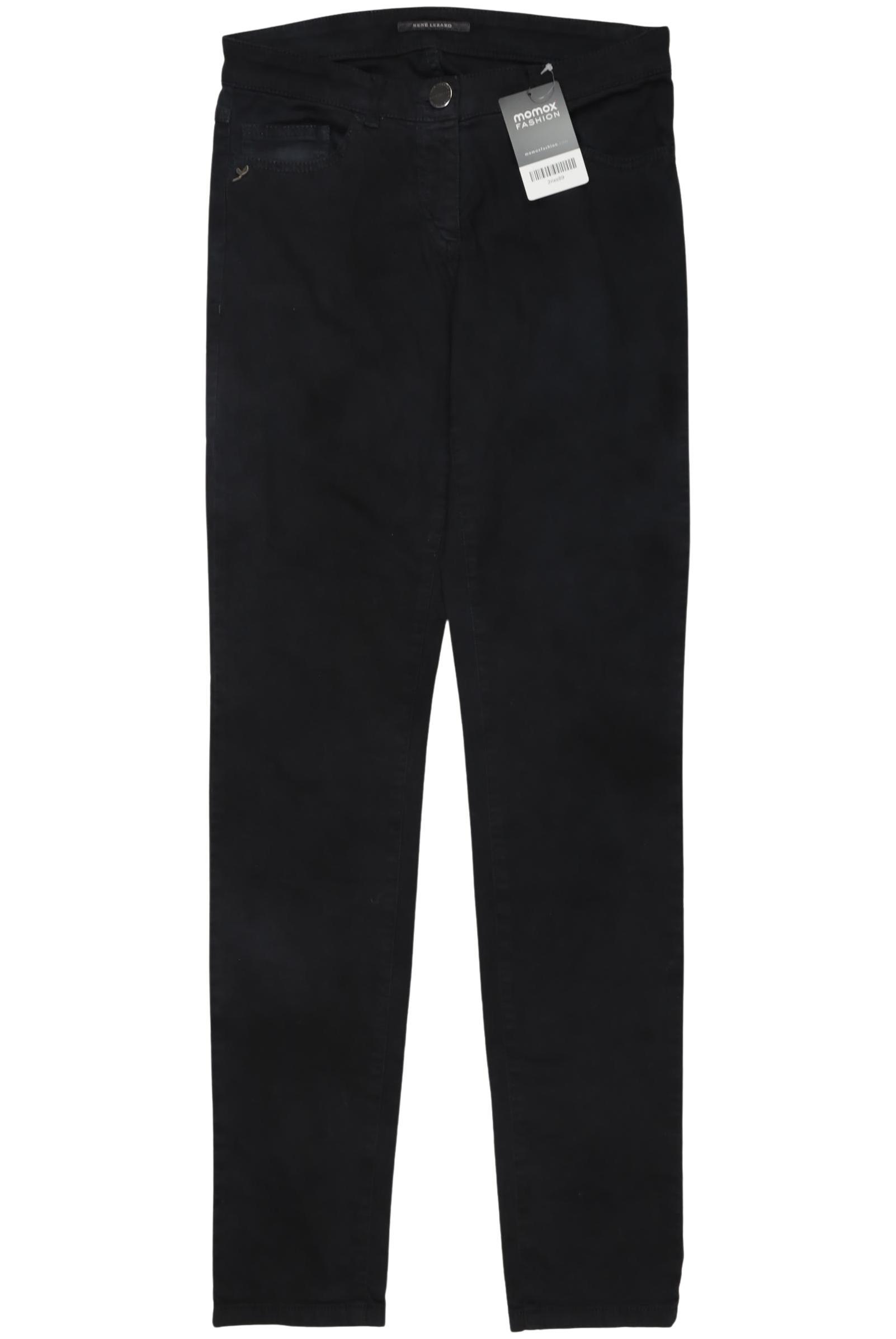 

Rene Lezard Damen Jeans, schwarz, Gr. 34
