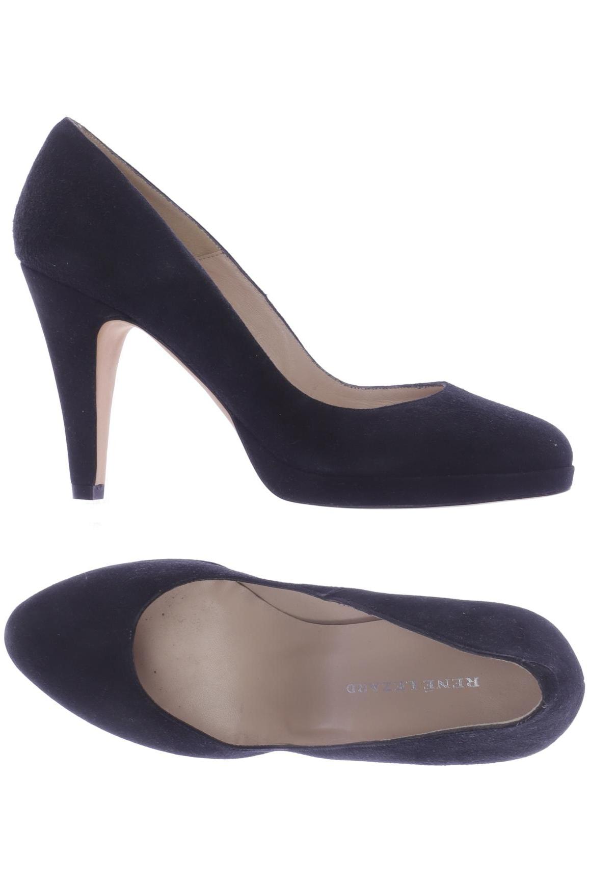 

Rene Lezard Damen Pumps, schwarz, Gr. 38.5