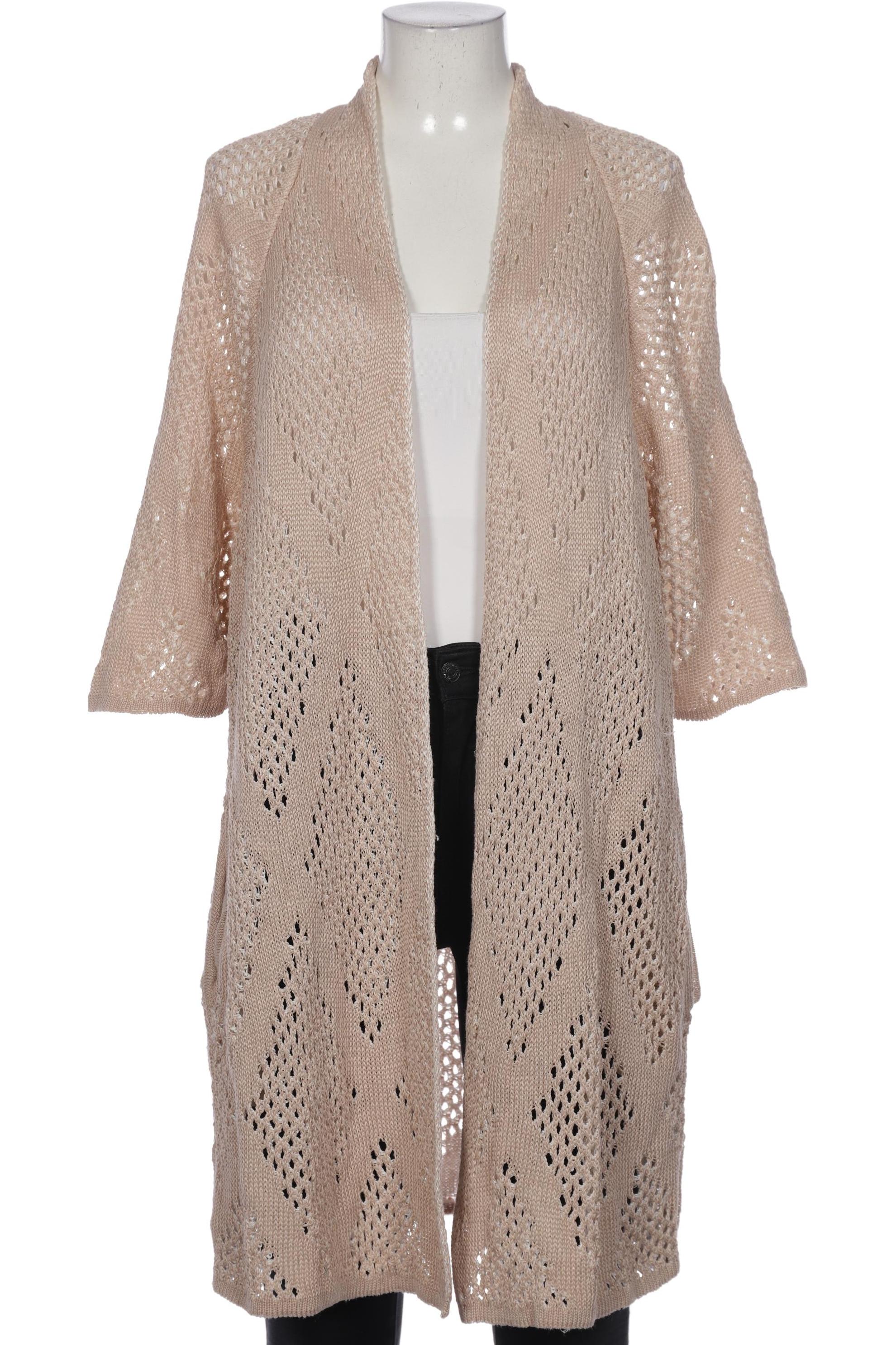 

Rene Lezard Damen Strickjacke, beige, Gr. 42