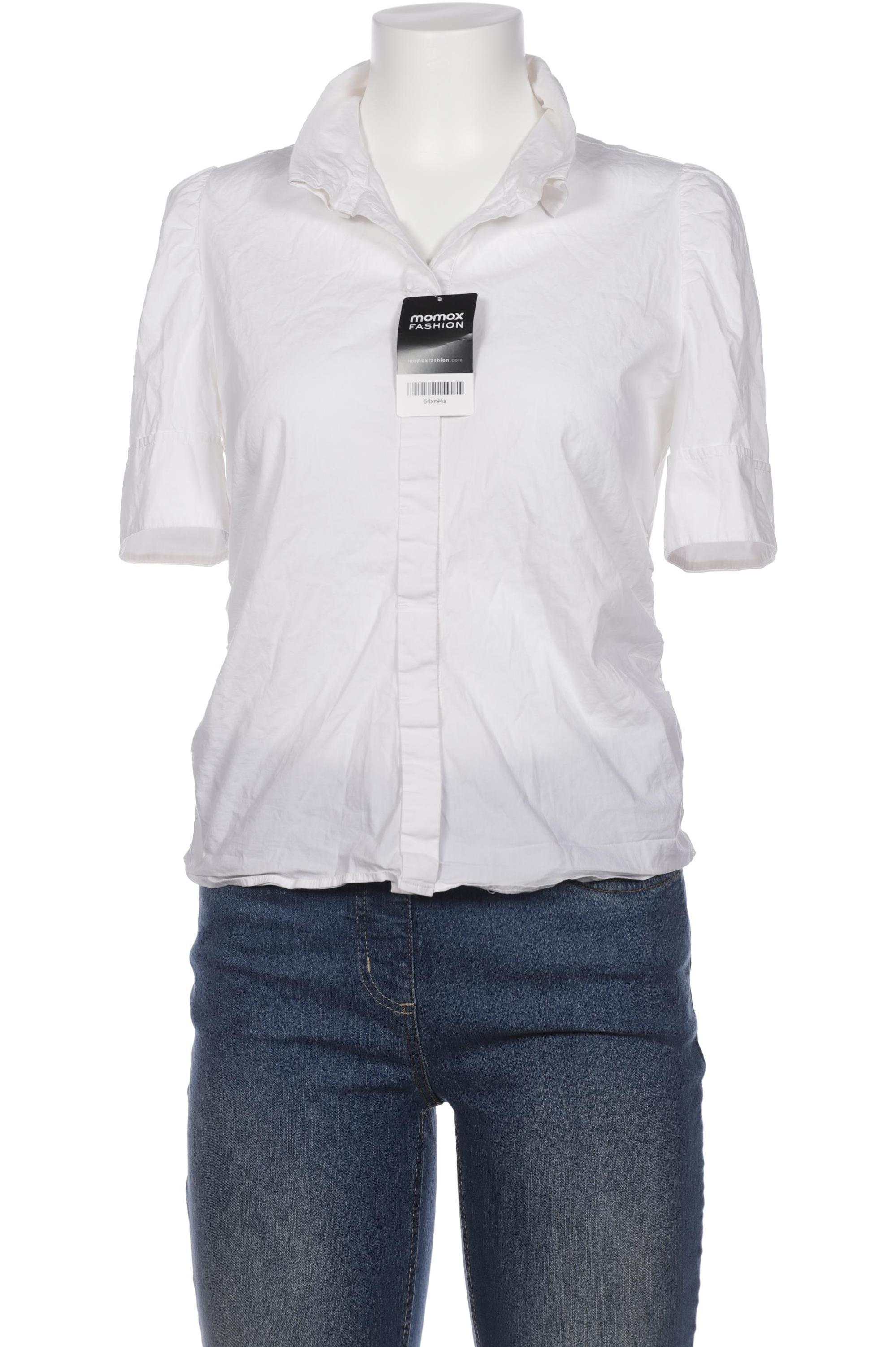 

Rene Lezard Damen Bluse, weiß, Gr. 40