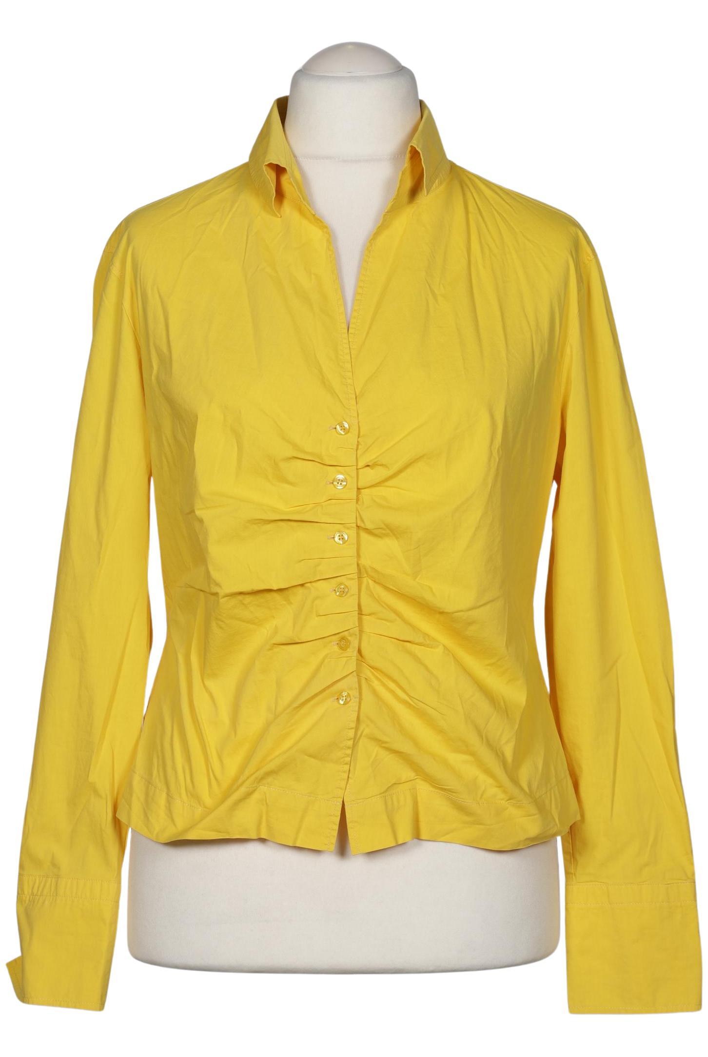 

Rene Lezard Damen Bluse, gelb, Gr. 44