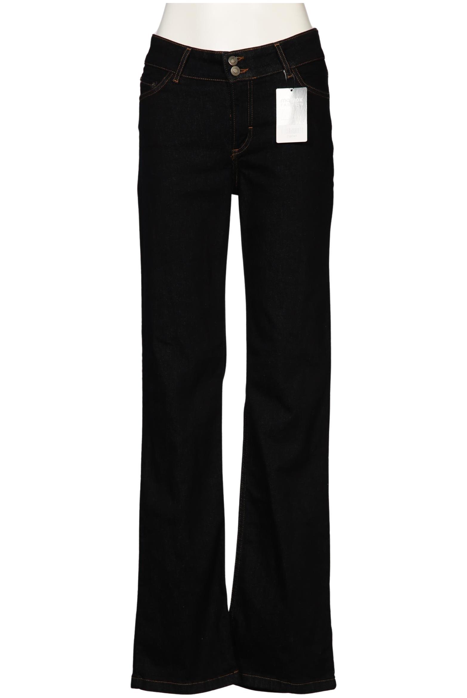 

Rene Lezard Damen Jeans, schwarz, Gr. 38