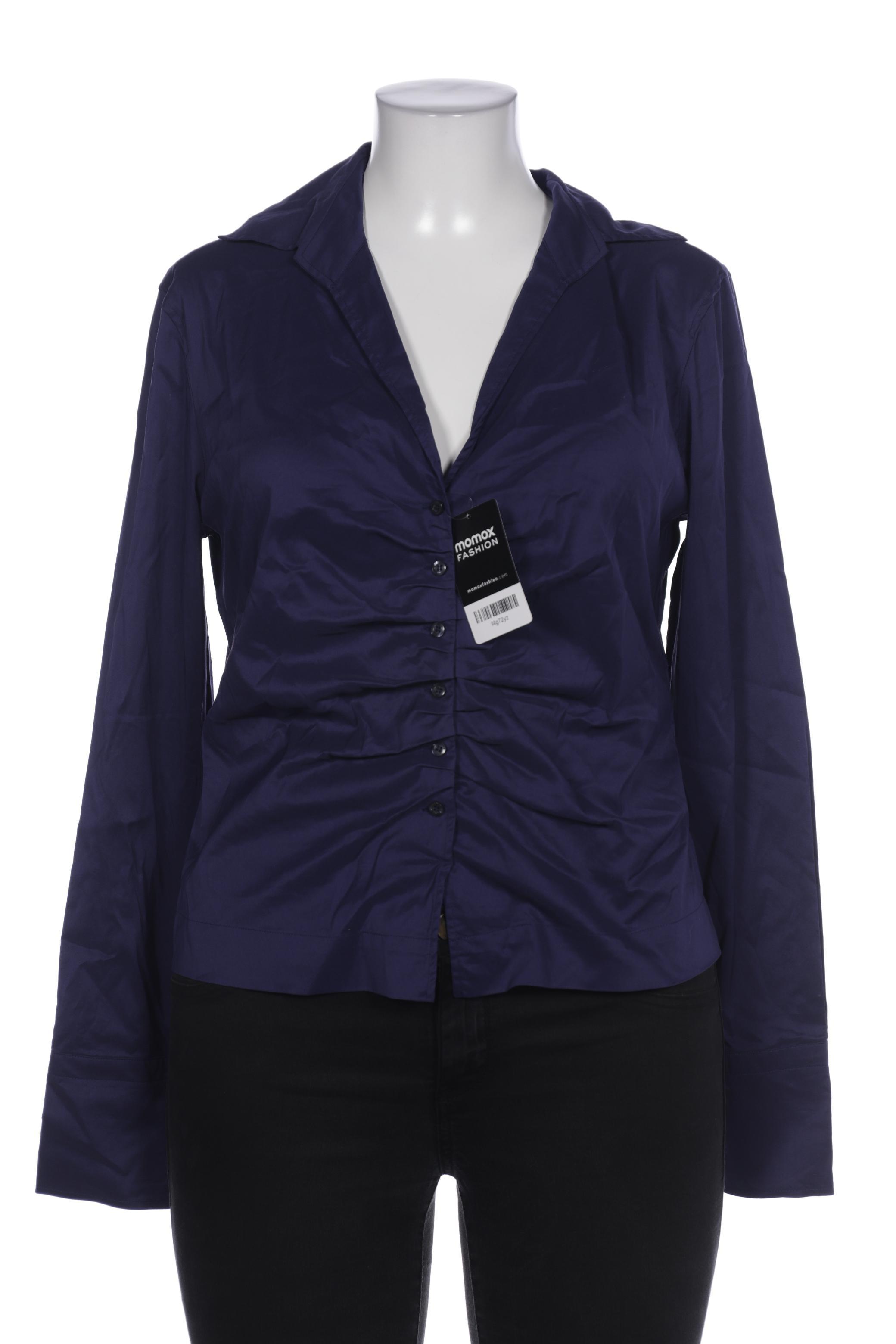 

Rene Lezard Damen Bluse, marineblau, Gr. 42