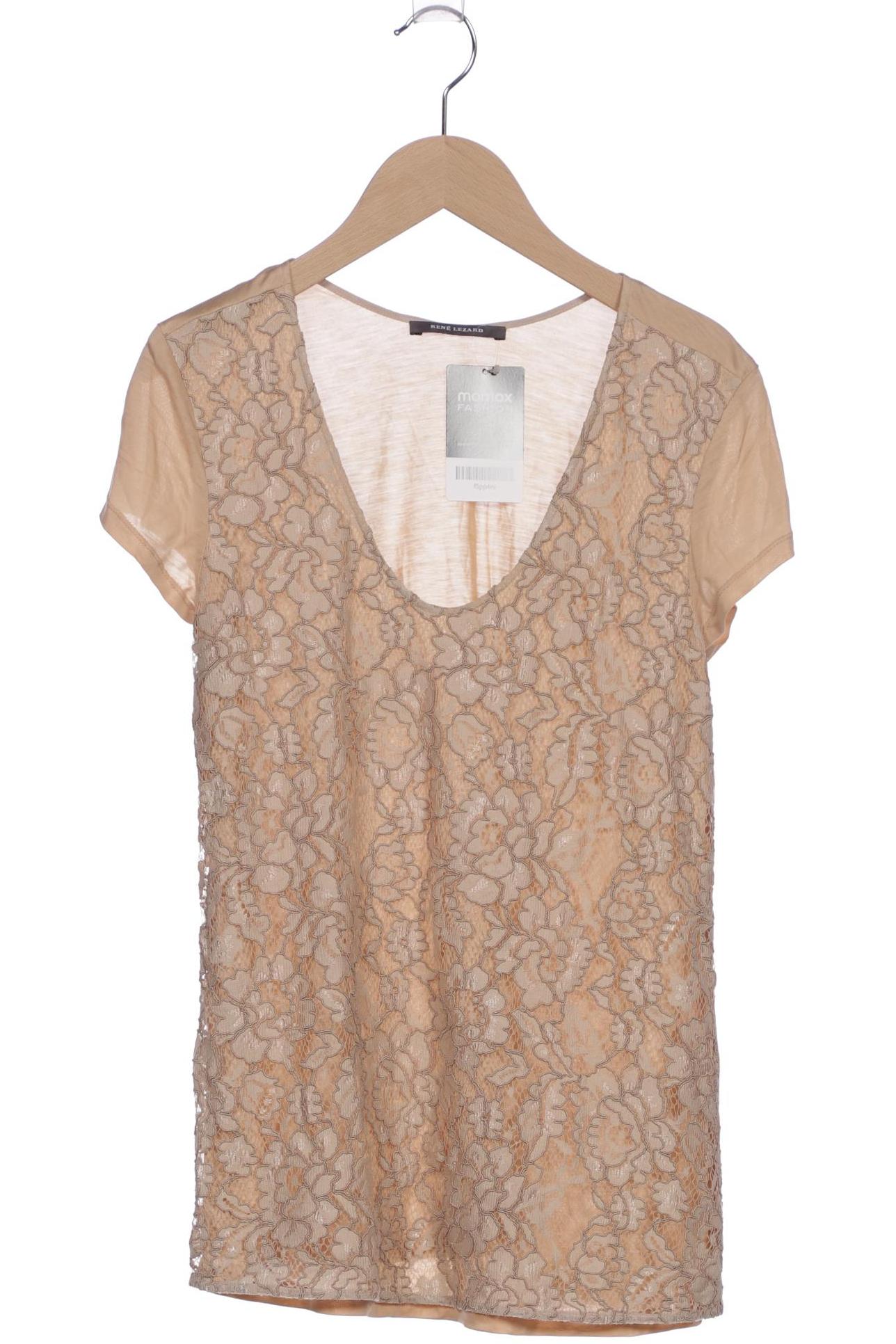 

Rene Lezard Damen T-Shirt, beige, Gr. 36