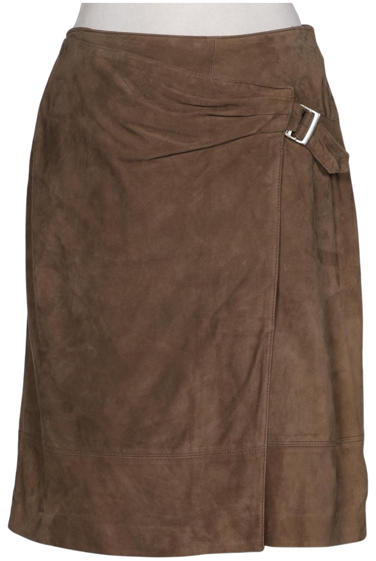 

Rene Lezard Damen Rock, braun, Gr. 36