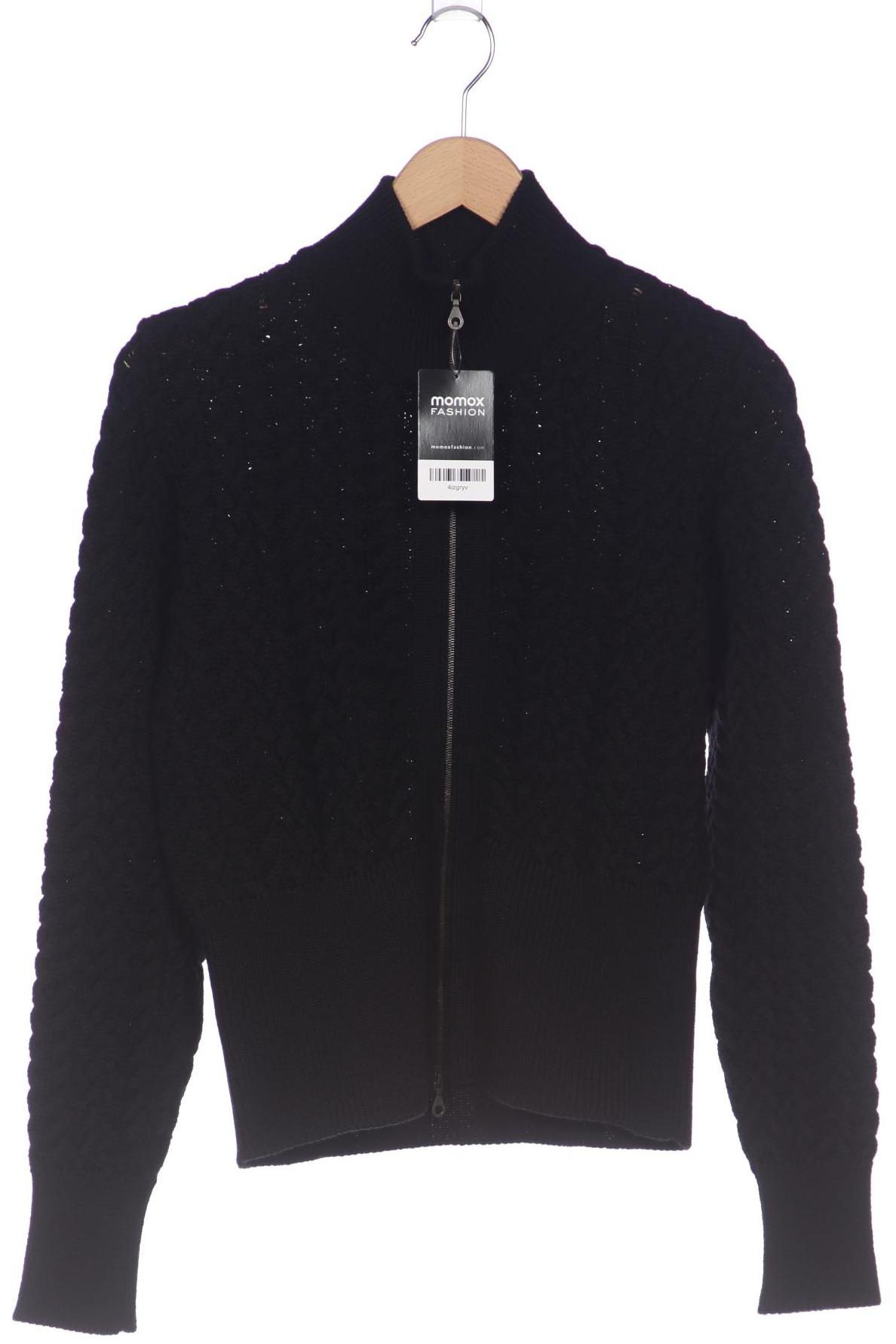 Thumbnail - Rene Lezard Damen Strickjacke, schwarz, Gr. 38