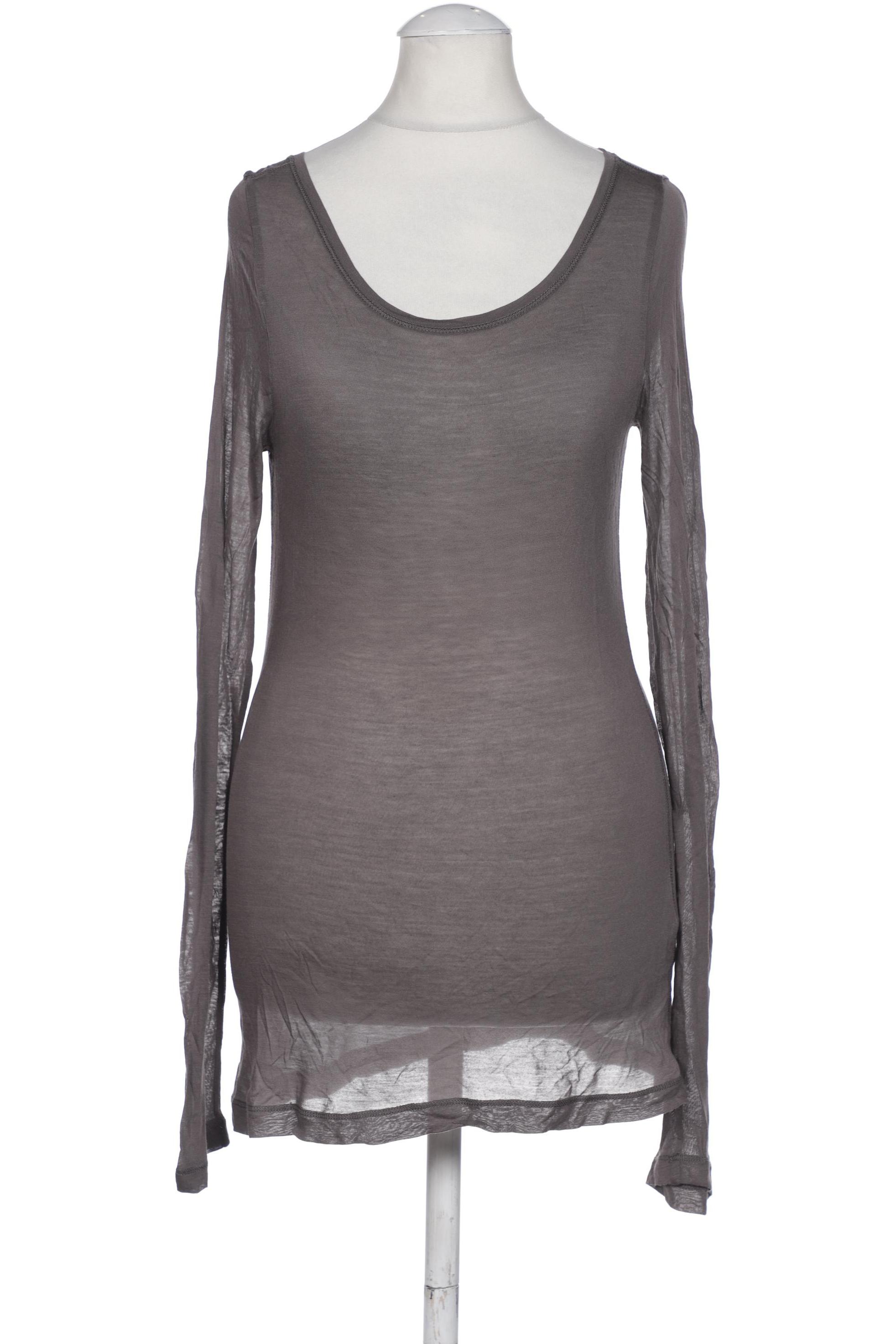 

Rene Lezard Damen Langarmshirt, grau, Gr. 34