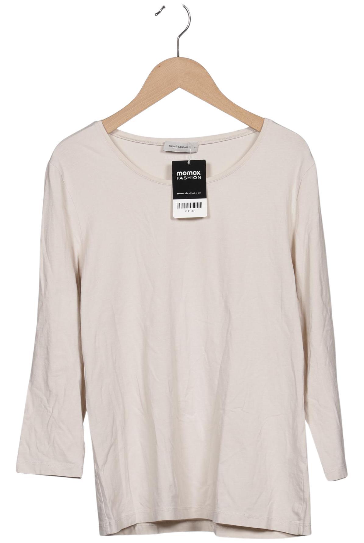 

Rene Lezard Damen Langarmshirt, beige, Gr. 42