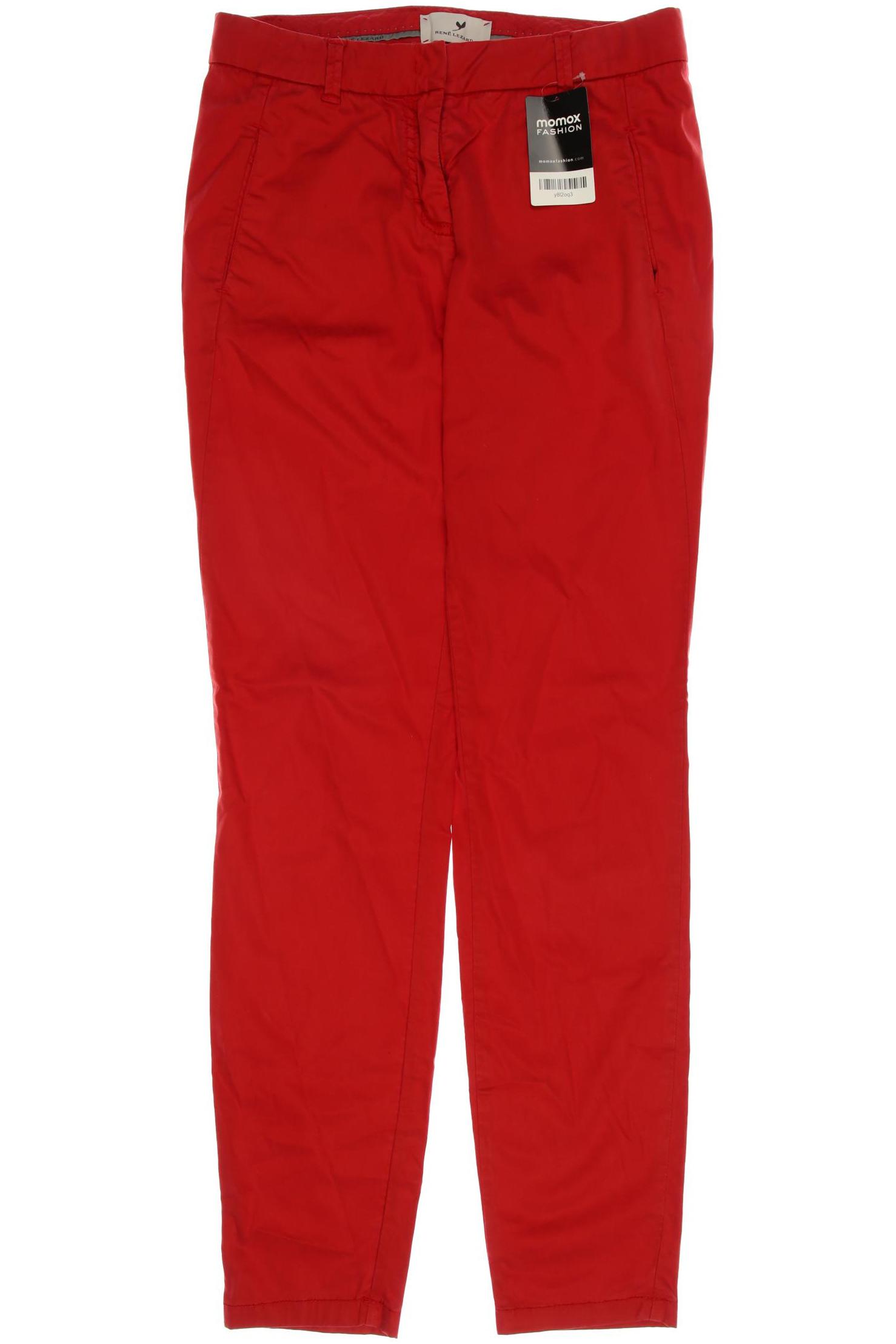 

Rene Lezard Damen Stoffhose, rot, Gr. 36