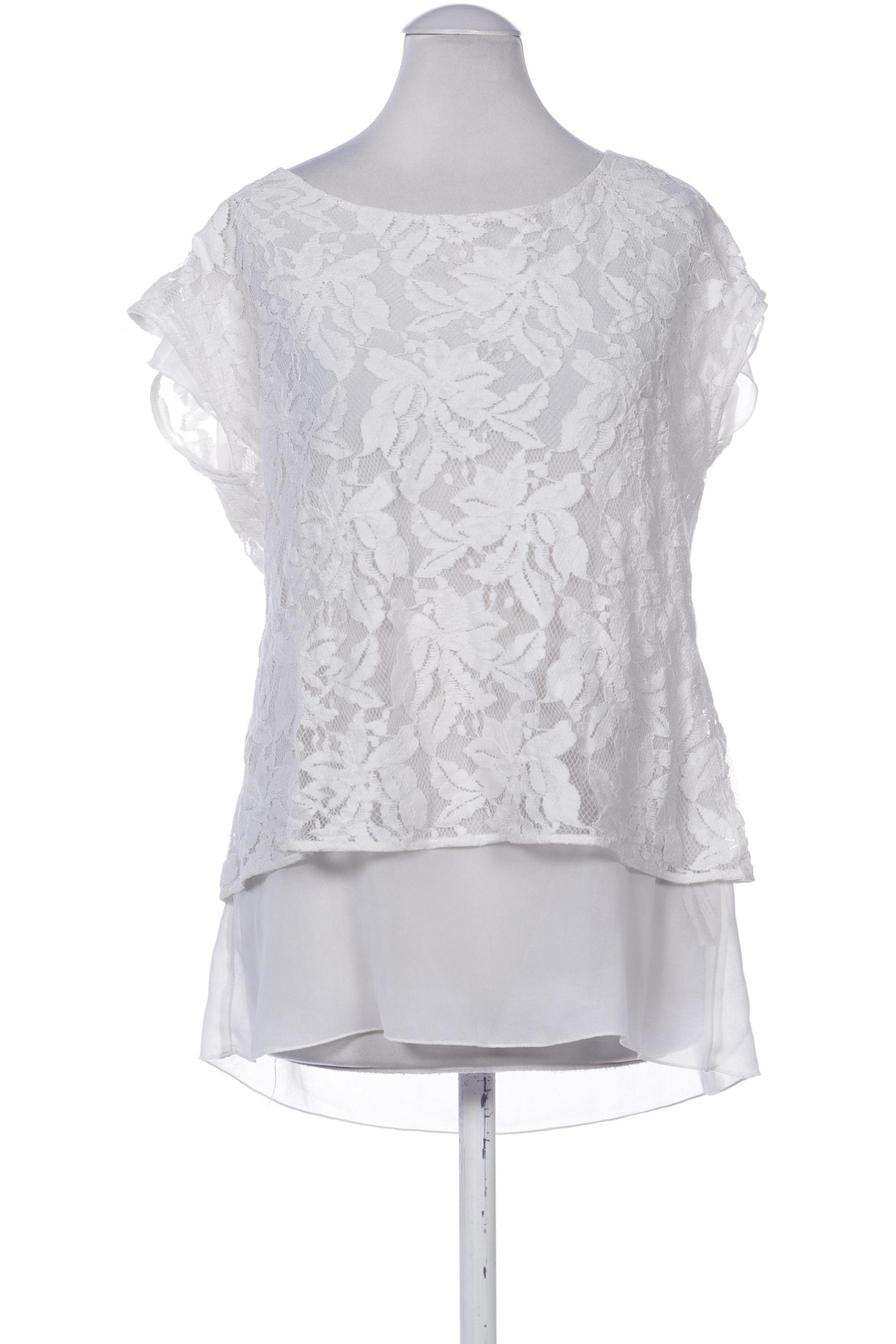 

Rene Lezard Damen Bluse, cremeweiß, Gr. 36
