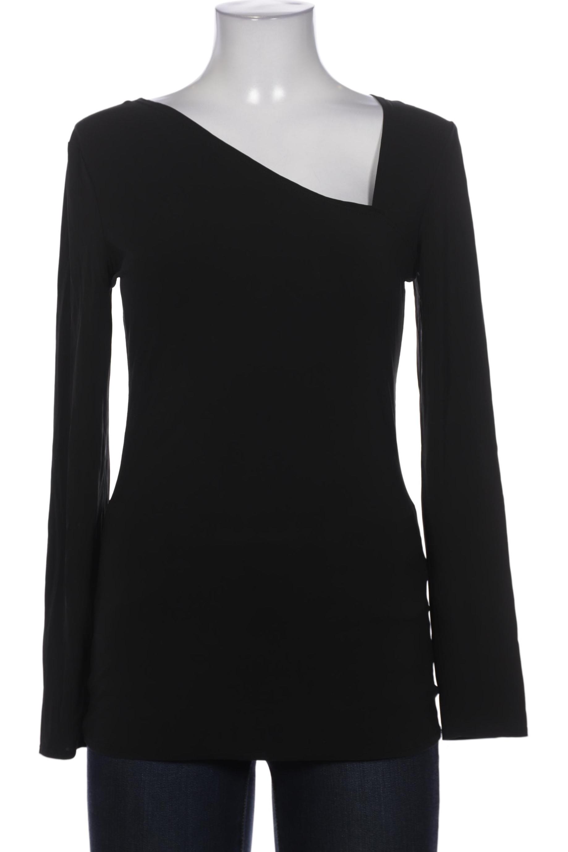 

Rene Lezard Damen Langarmshirt, schwarz, Gr. 36