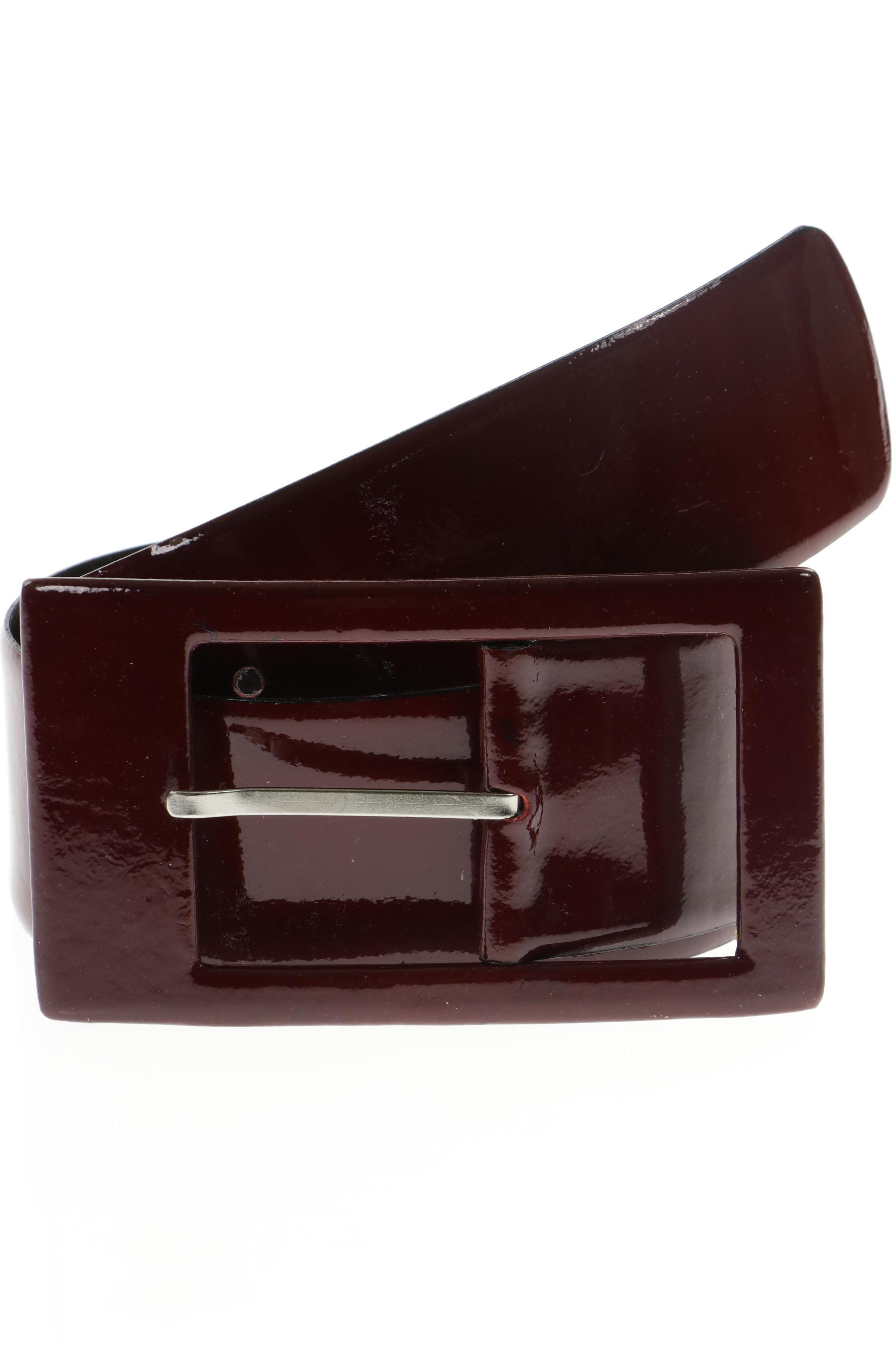 

Rene Lezard Damen Gürtel, bordeaux, Gr. 75