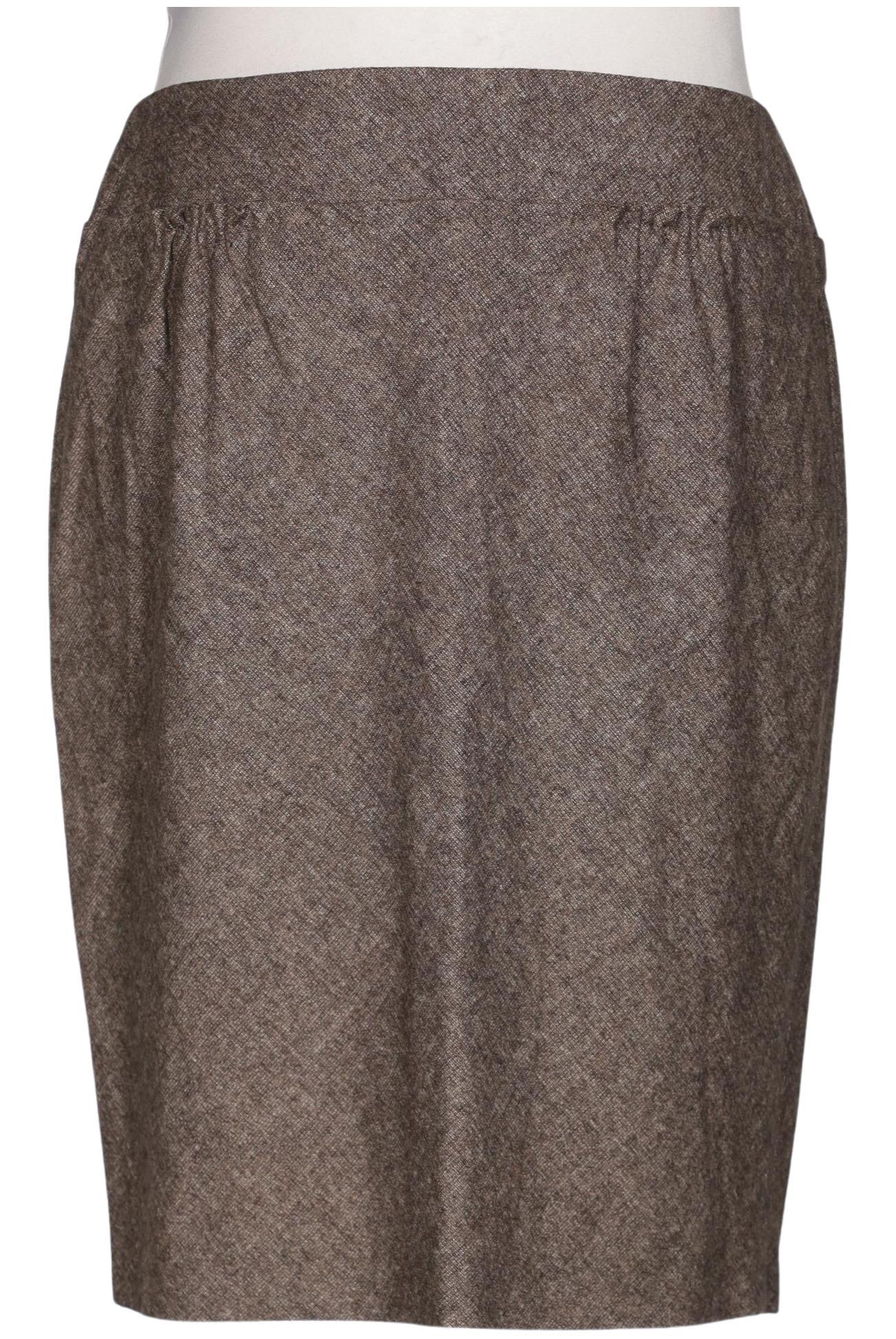 

Rene Lezard Damen Rock, braun, Gr. 42