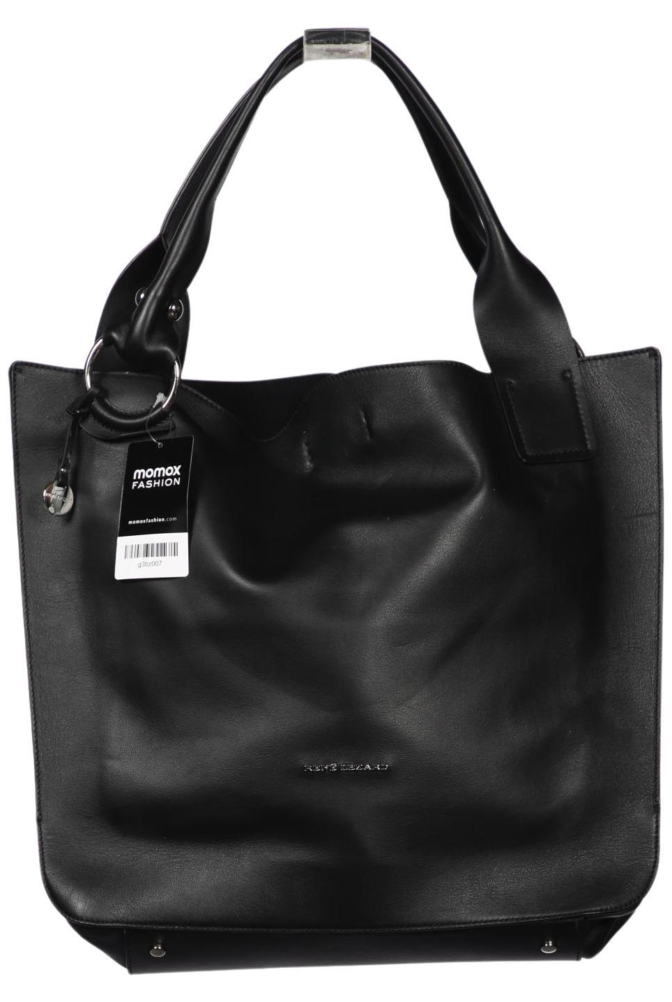 

Rene Lezard Damen Handtasche, schwarz, Gr.