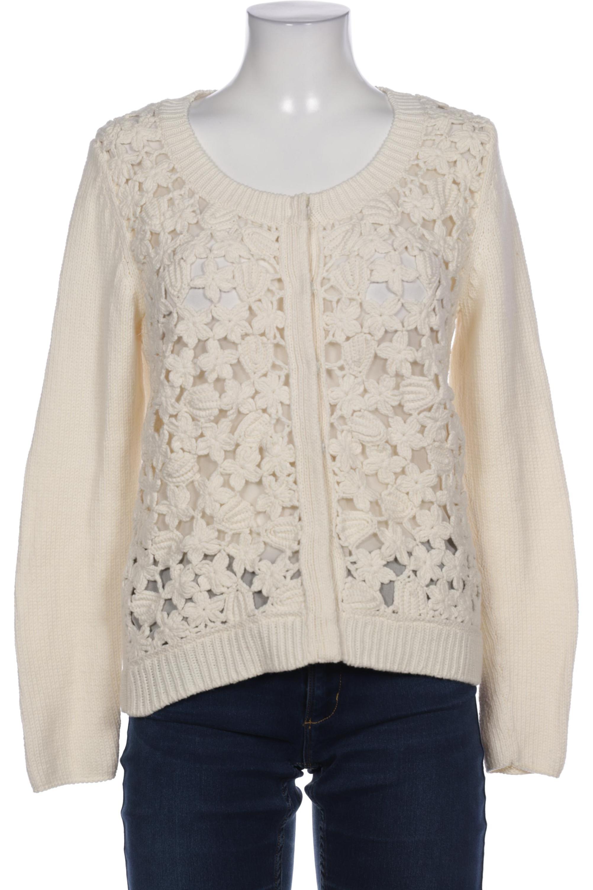 

Rene Lezard Damen Strickjacke, cremeweiß